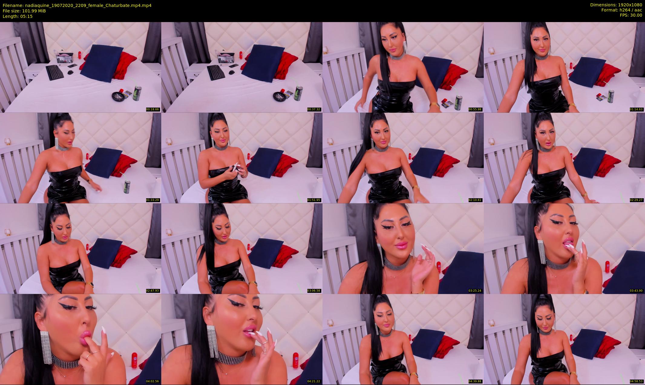 nadiaquine — 6 minute Chaturbate female cam show recording, 1080p, Jul 19, 2020
