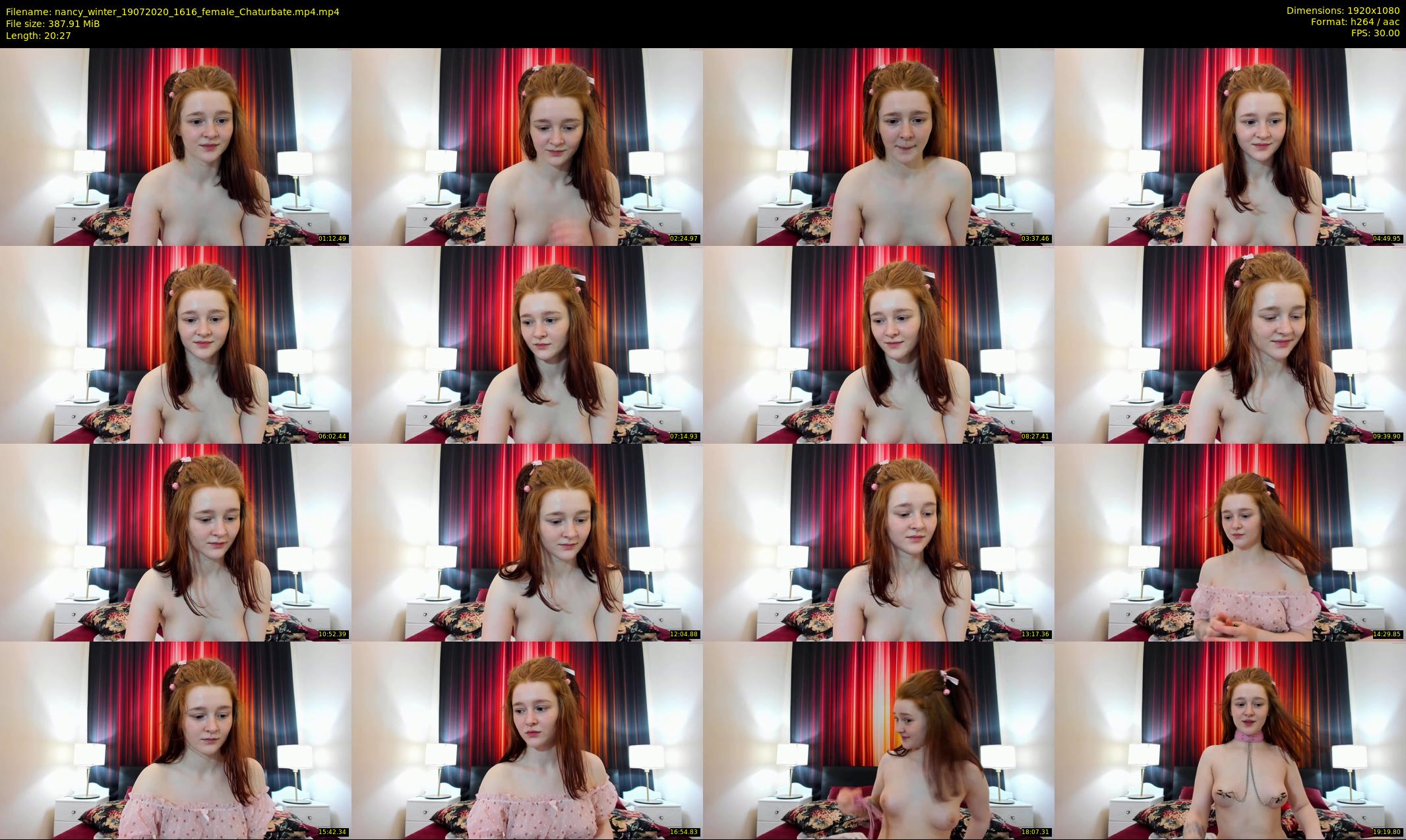nancy_winter — 21 minute Chaturbate female cam show recording, 1080p, Jul 19, 2020