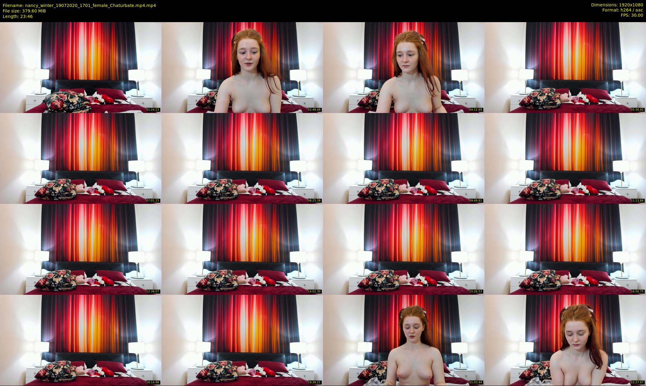 nancy_winter — 24 minute Chaturbate female cam show recording, 1080p, Jul 19, 2020