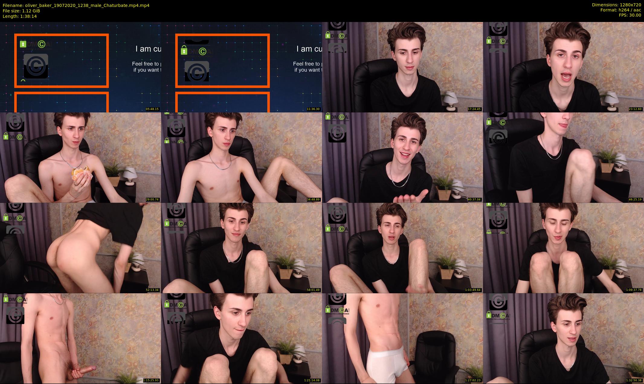 oliver_baker — 99 minute Chaturbate male cam show recording, 720p, Jul 19, 2020