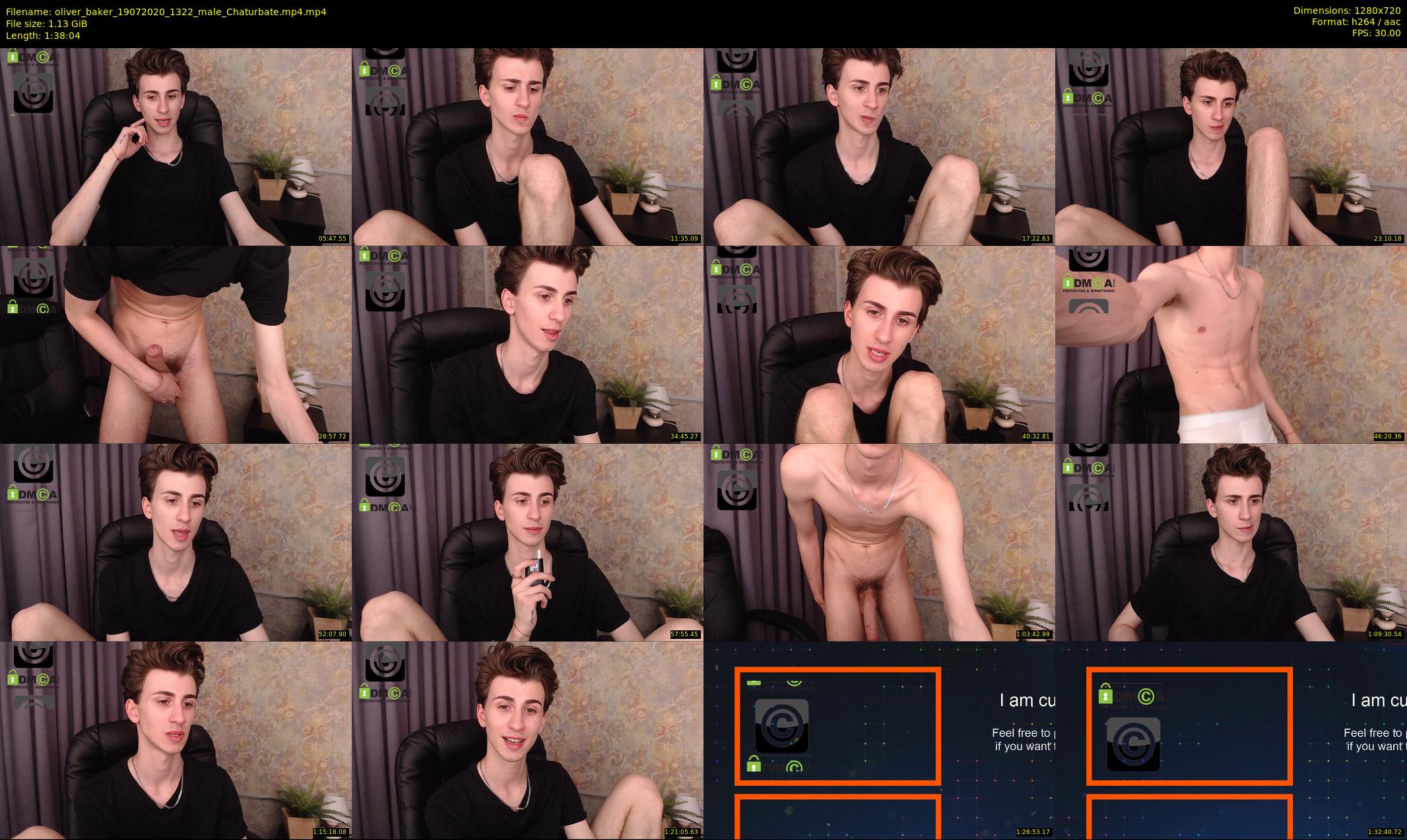 oliver_baker — 99 minute Chaturbate male cam show recording, 720p, Jul 19, 2020