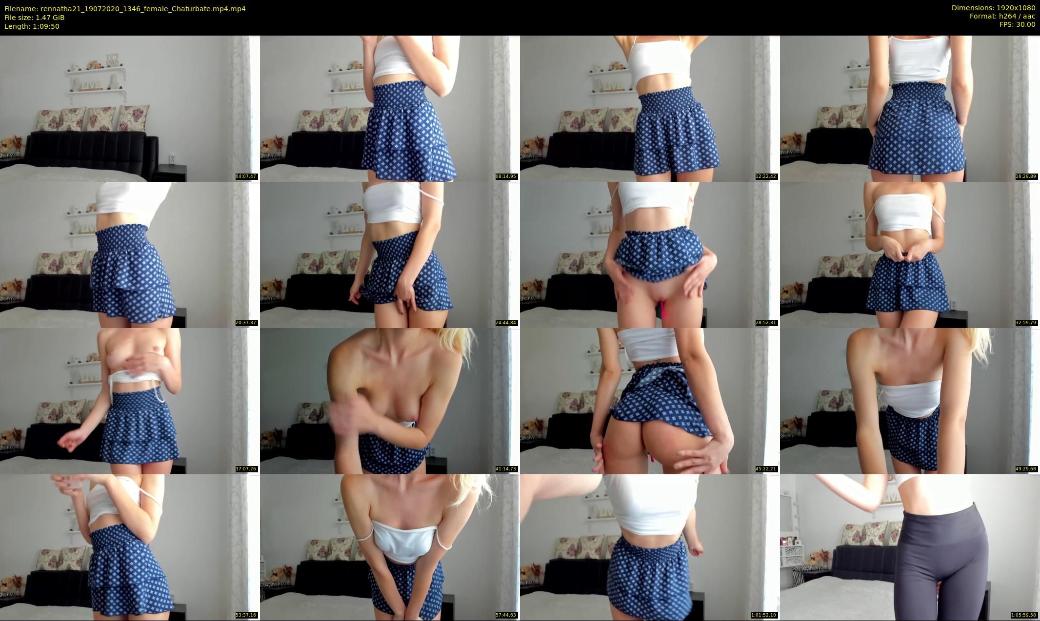 rennatha21 — 70 minute Chaturbate female cam show recording, 1080p, Jul 19, 2020