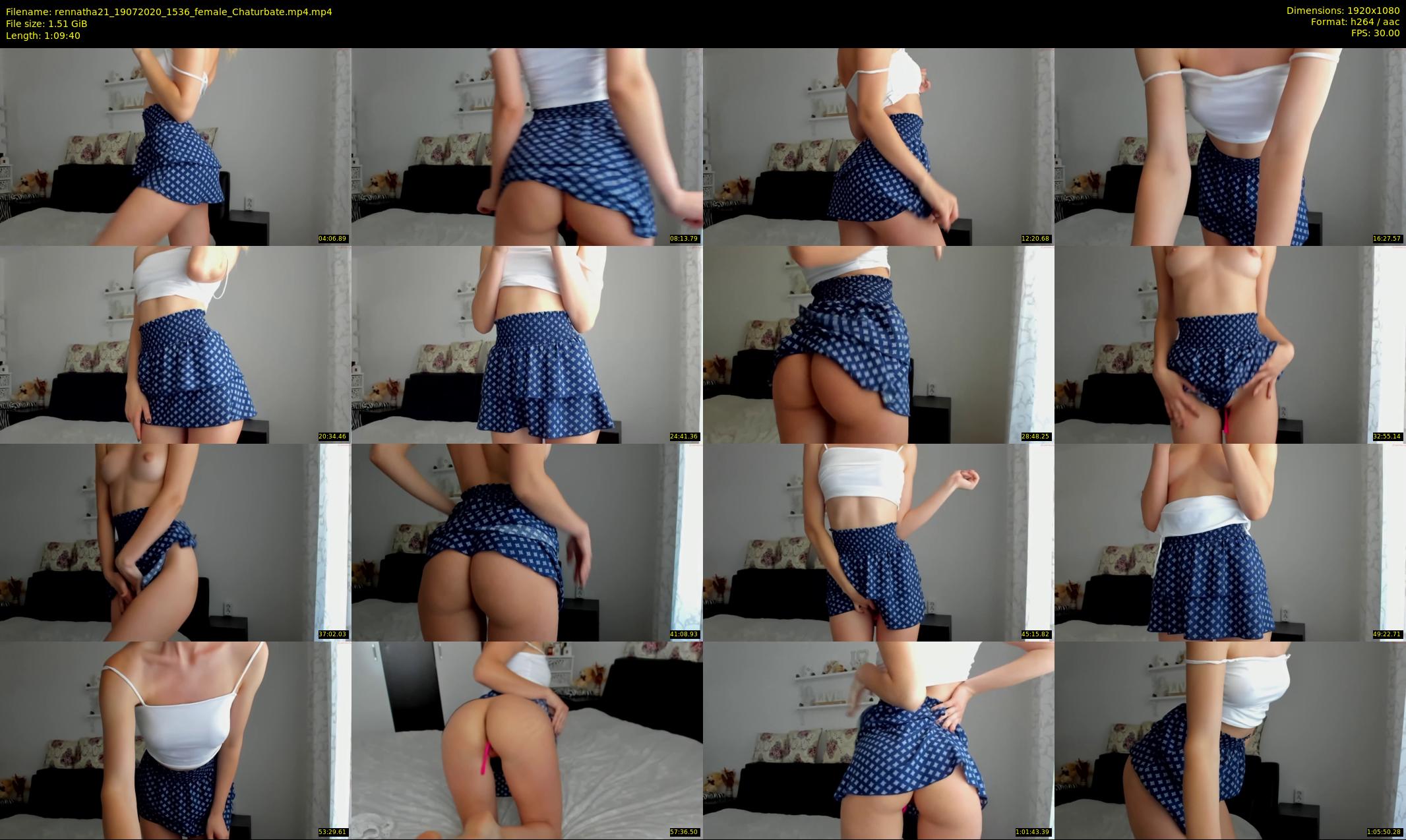 rennatha21 — 70 minute Chaturbate female cam show recording, 1080p, Jul 19, 2020