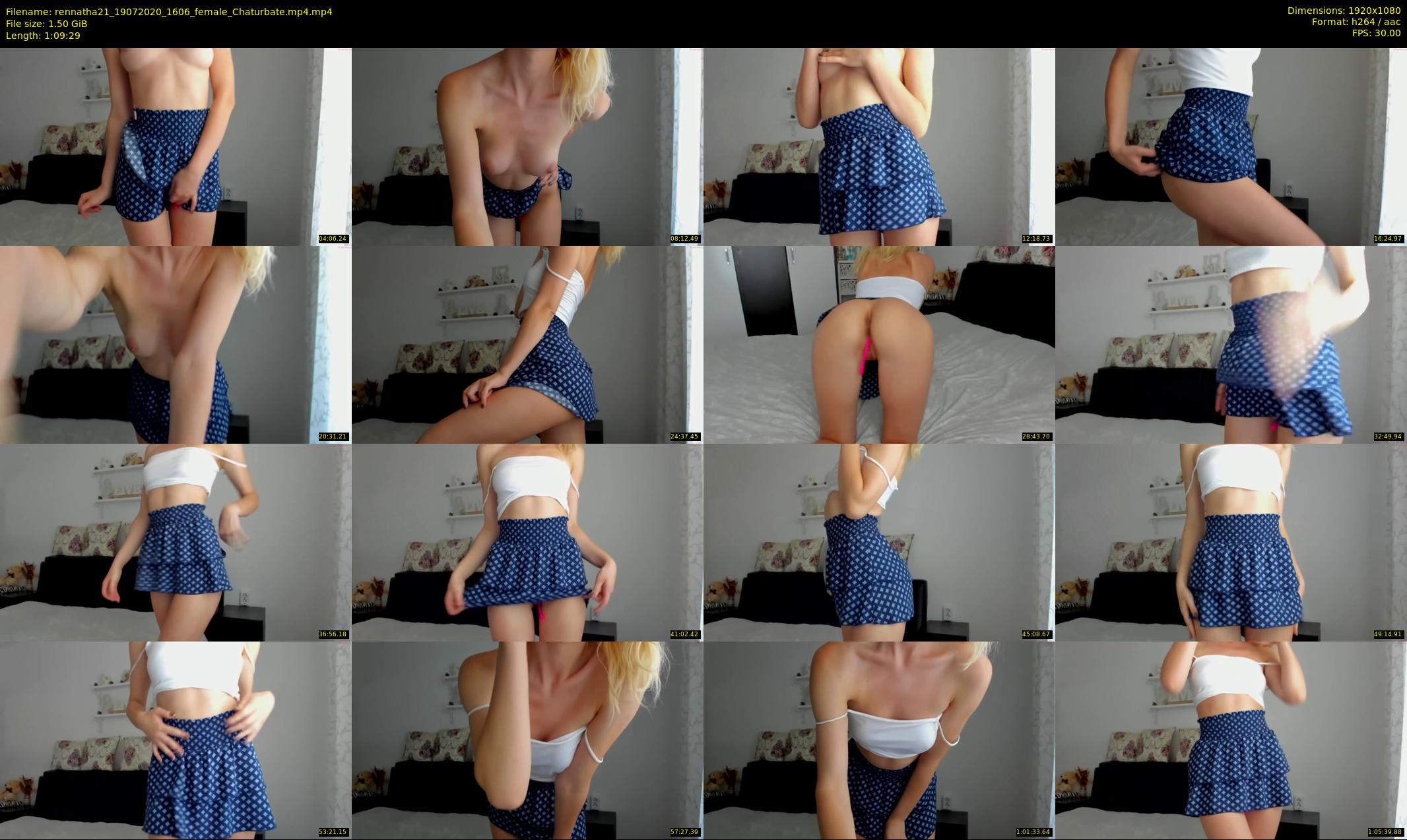 rennatha21 — 70 minute Chaturbate female cam show recording, 1080p, Jul 19, 2020