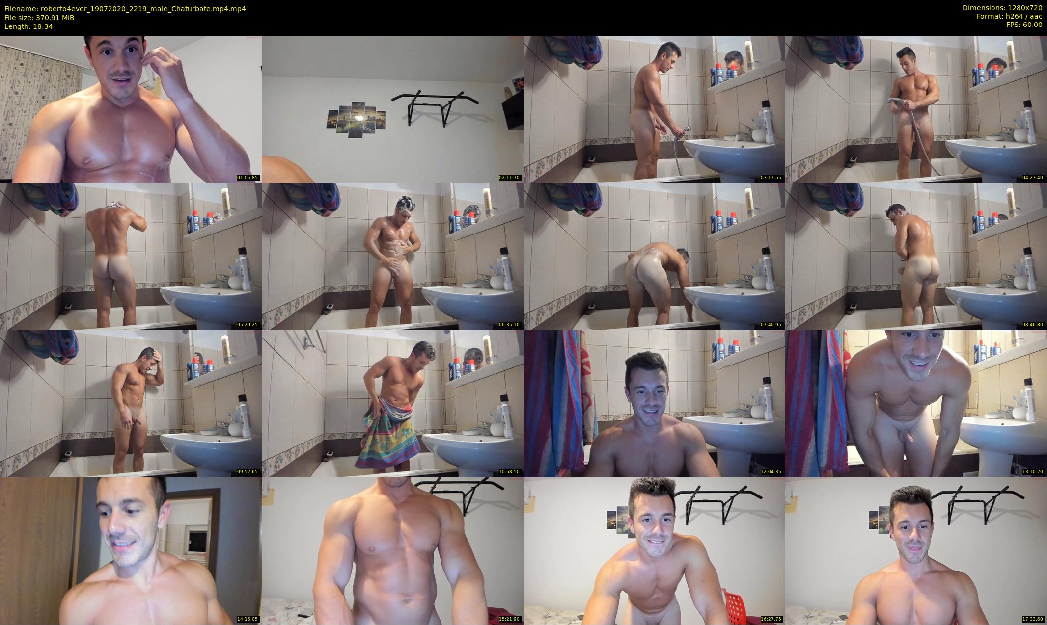 roberto4ever — 19 minute Chaturbate male cam show recording, 720p, Jul 19, 2020