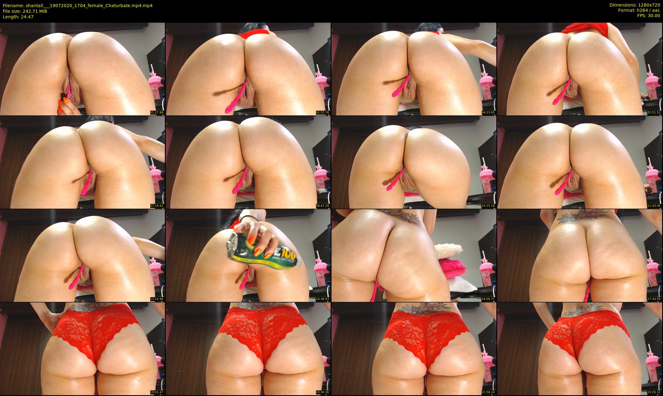 shantall__ — 25 minute Chaturbate female cam show recording, 720p, Jul 19, 2020