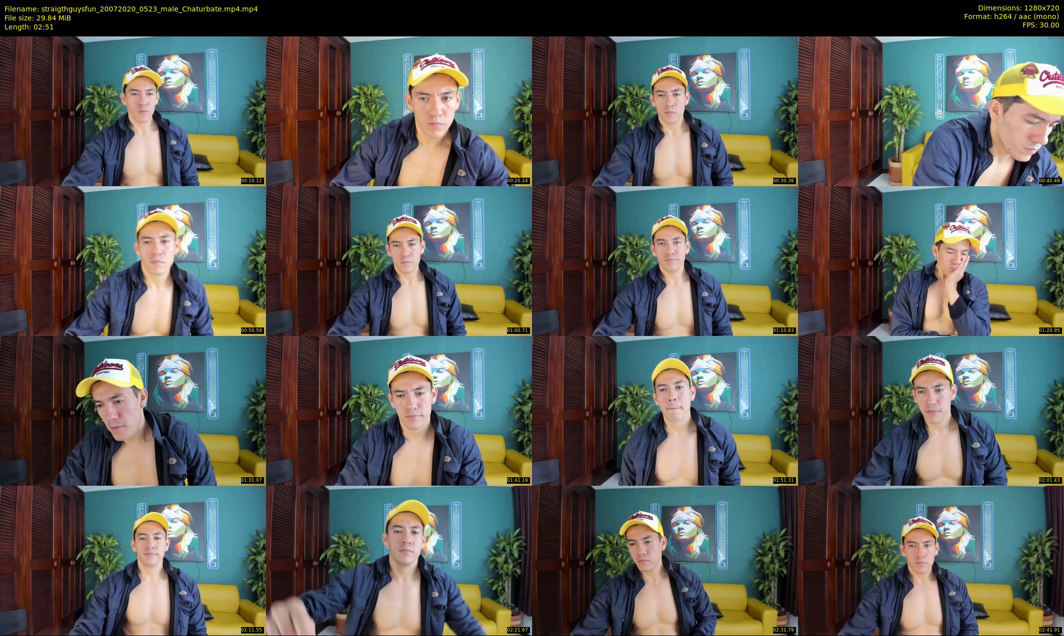 straigthguysfun — 3 minute Chaturbate male cam show recording, 720p, Jul 20, 2020