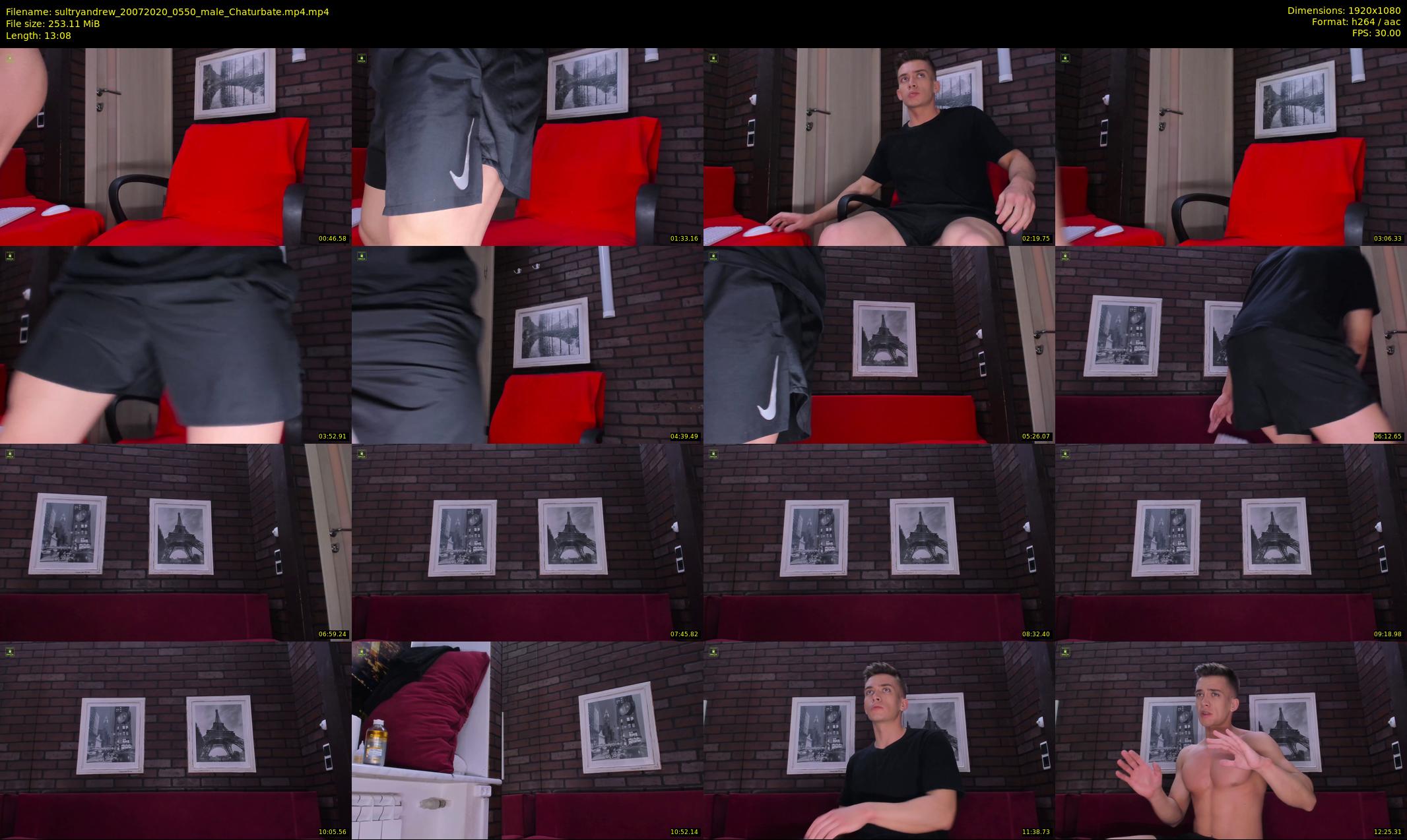 sultryandrew — 14 minute Chaturbate male cam show recording, 1080p, Jul 20, 2020