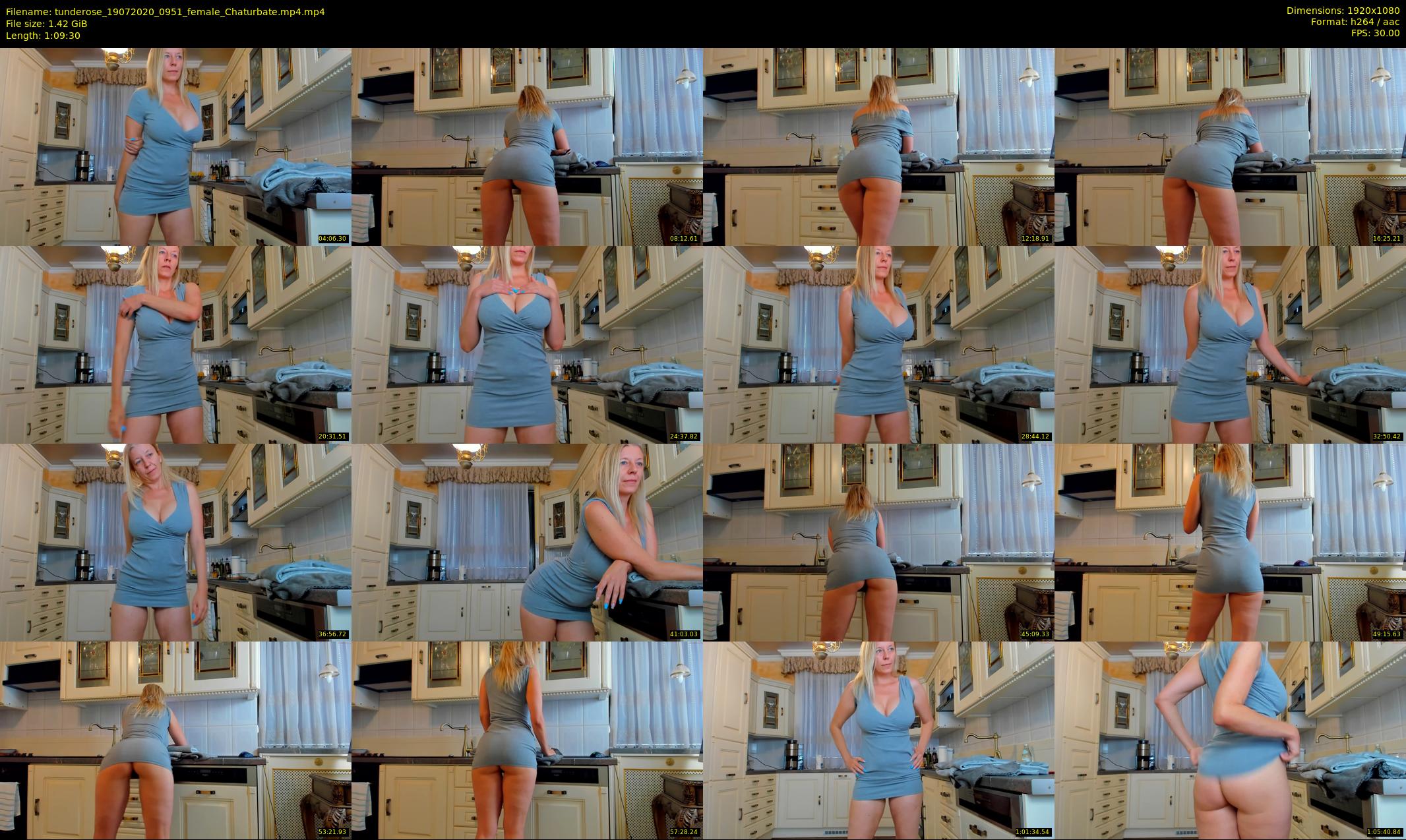 tunderose — 70 minute Chaturbate female cam show recording, 1080p, Jul 19, 2020