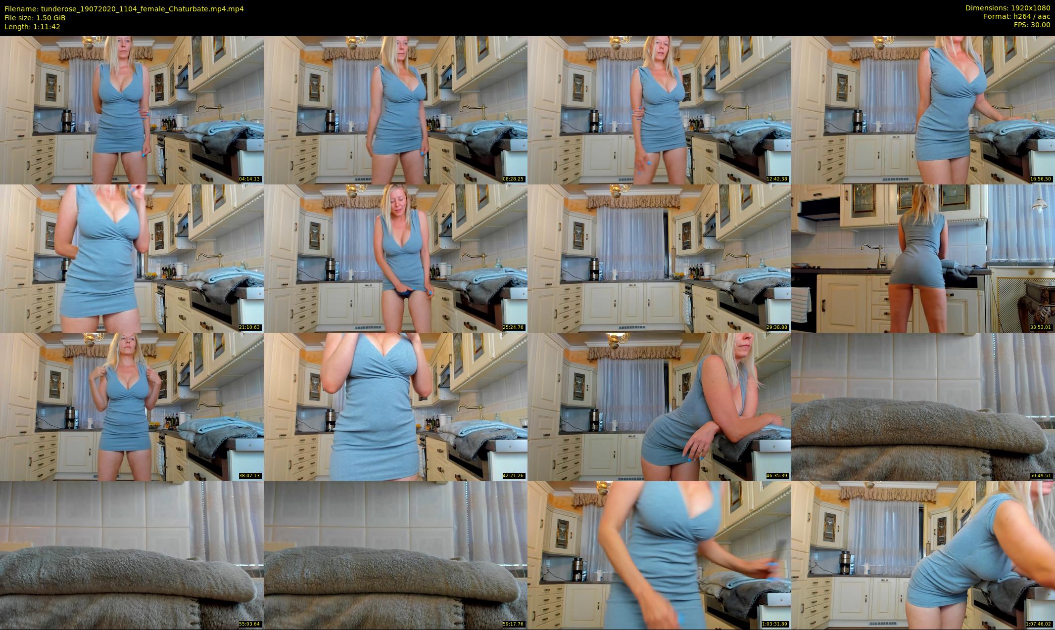 tunderose — 72 minute Chaturbate female cam show recording, 1080p, Jul 19, 2020