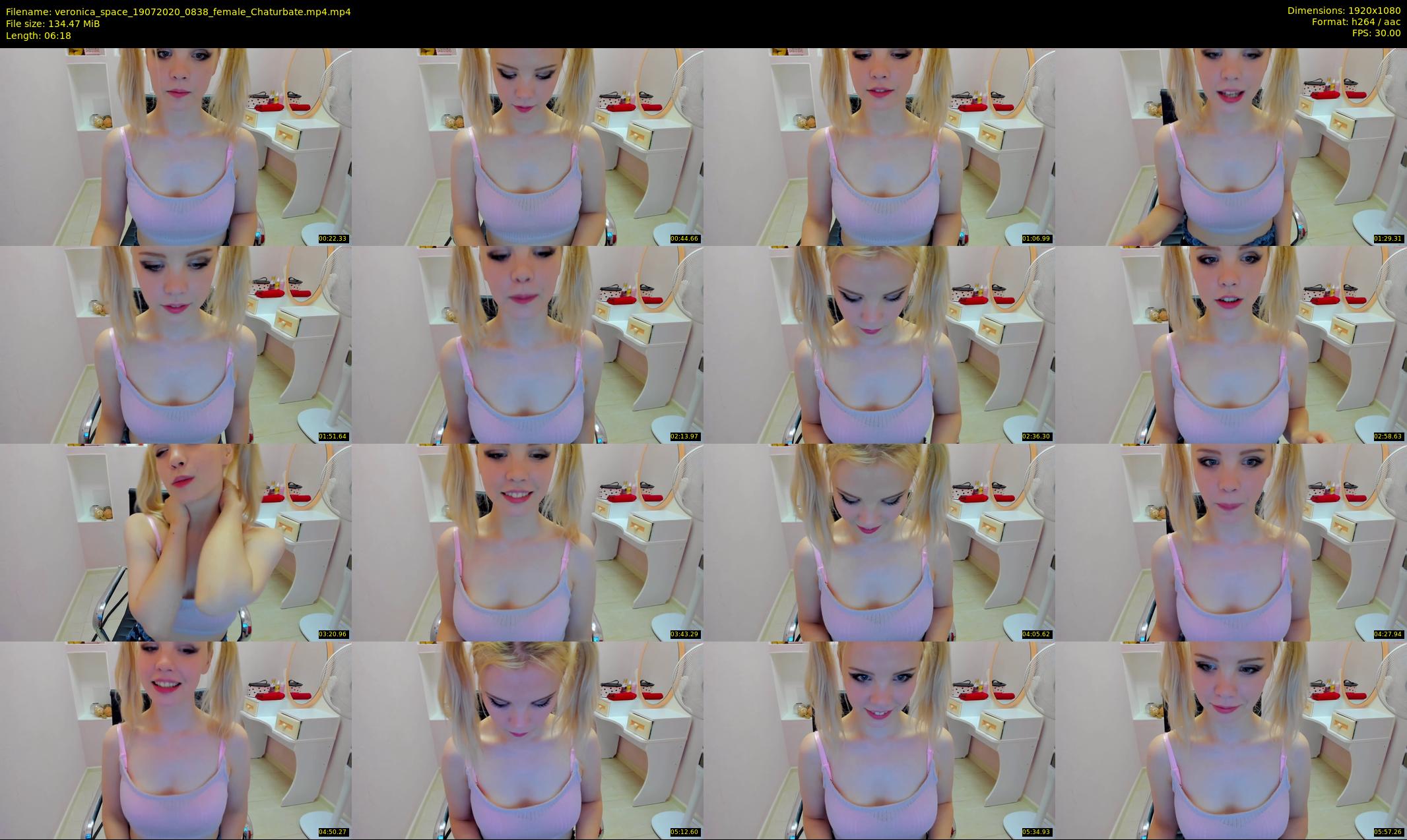 veronica_space — 7 minute Chaturbate female cam show recording, 1080p, Jul 19, 2020