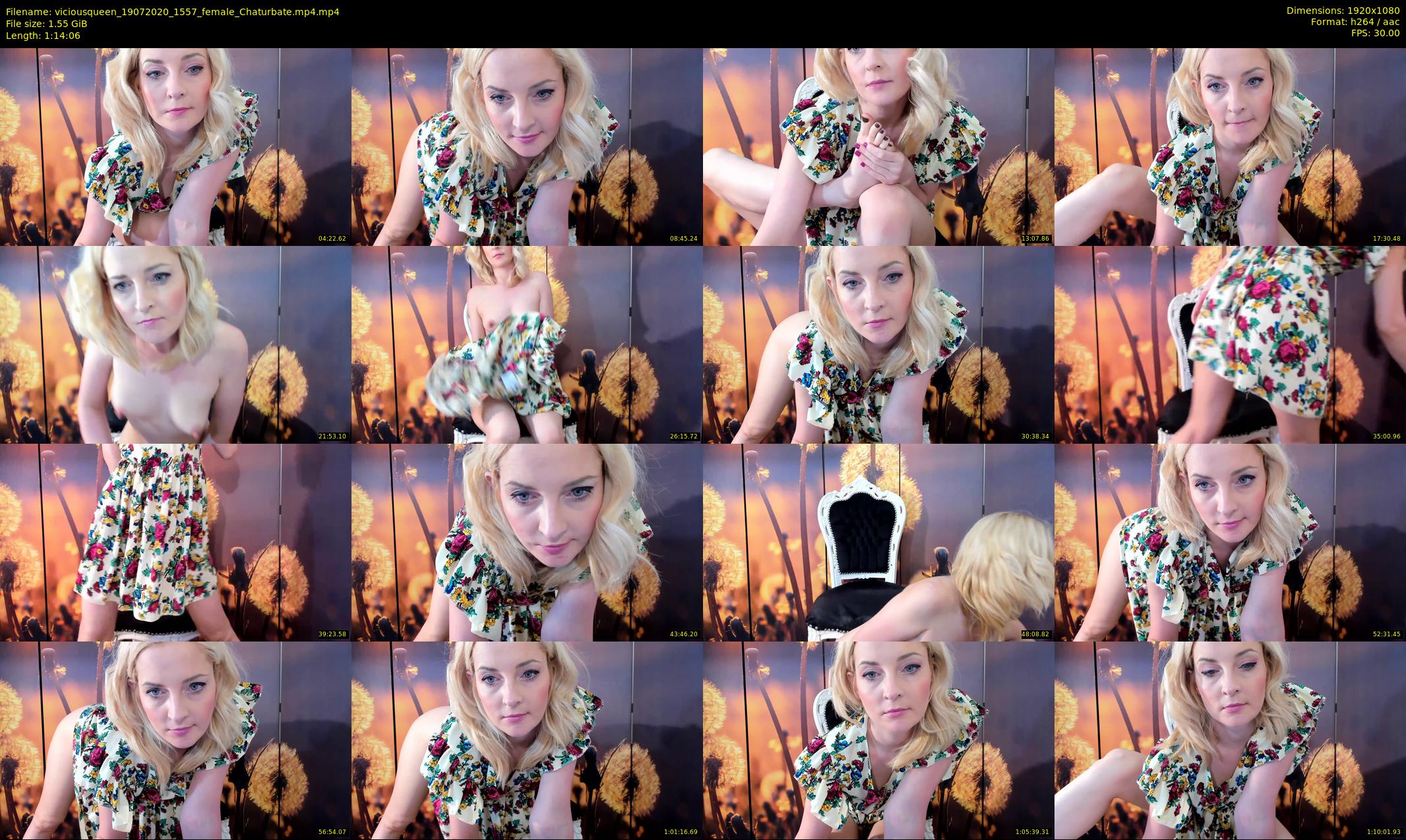 viciousqueen — 75 minute Chaturbate female cam show recording, 1080p, Jul 19, 2020
