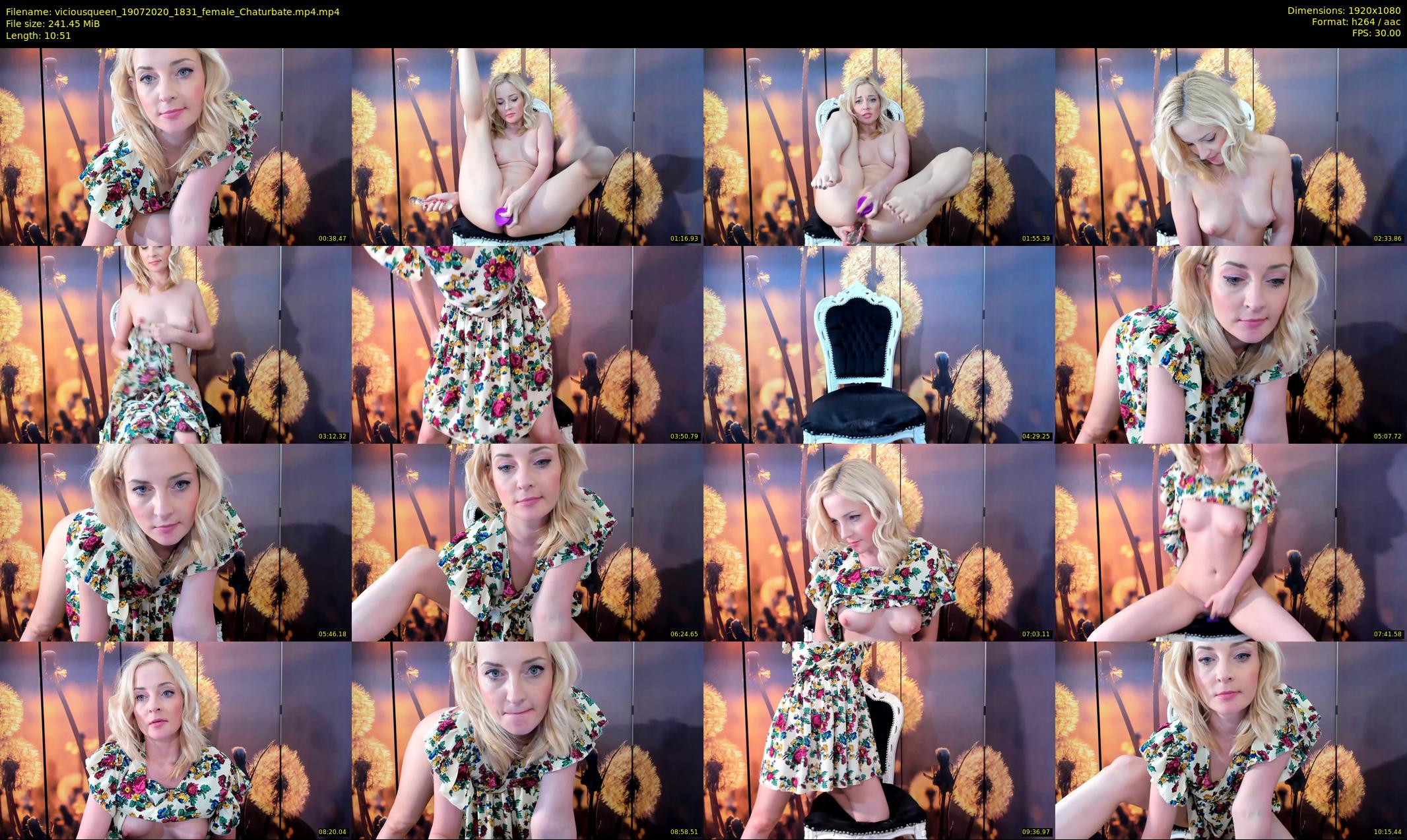 viciousqueen — 11 minute Chaturbate female cam show recording, 1080p, Jul 19, 2020