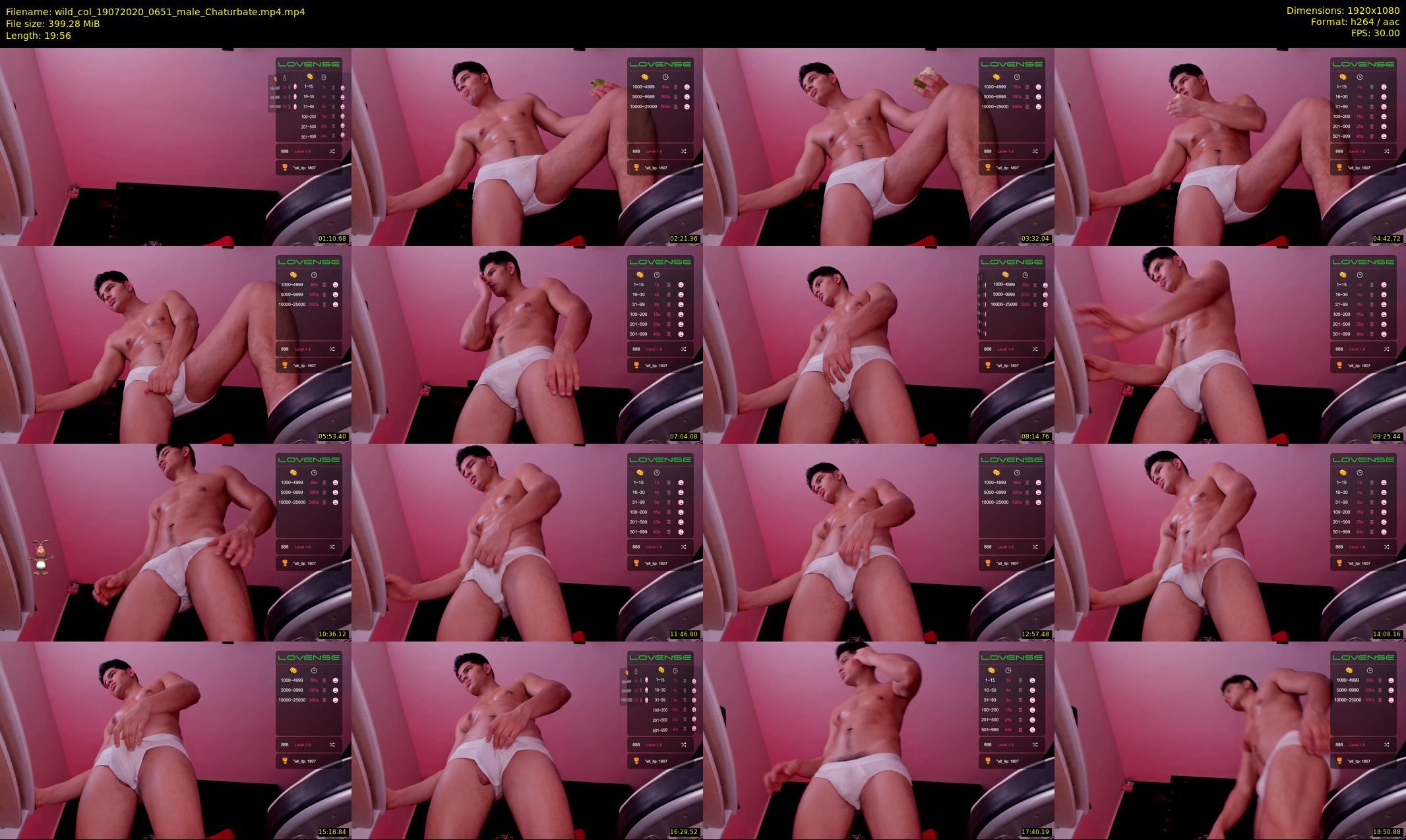 wild_col — 20 minute Chaturbate male cam show recording, 1080p, Jul 19, 2020