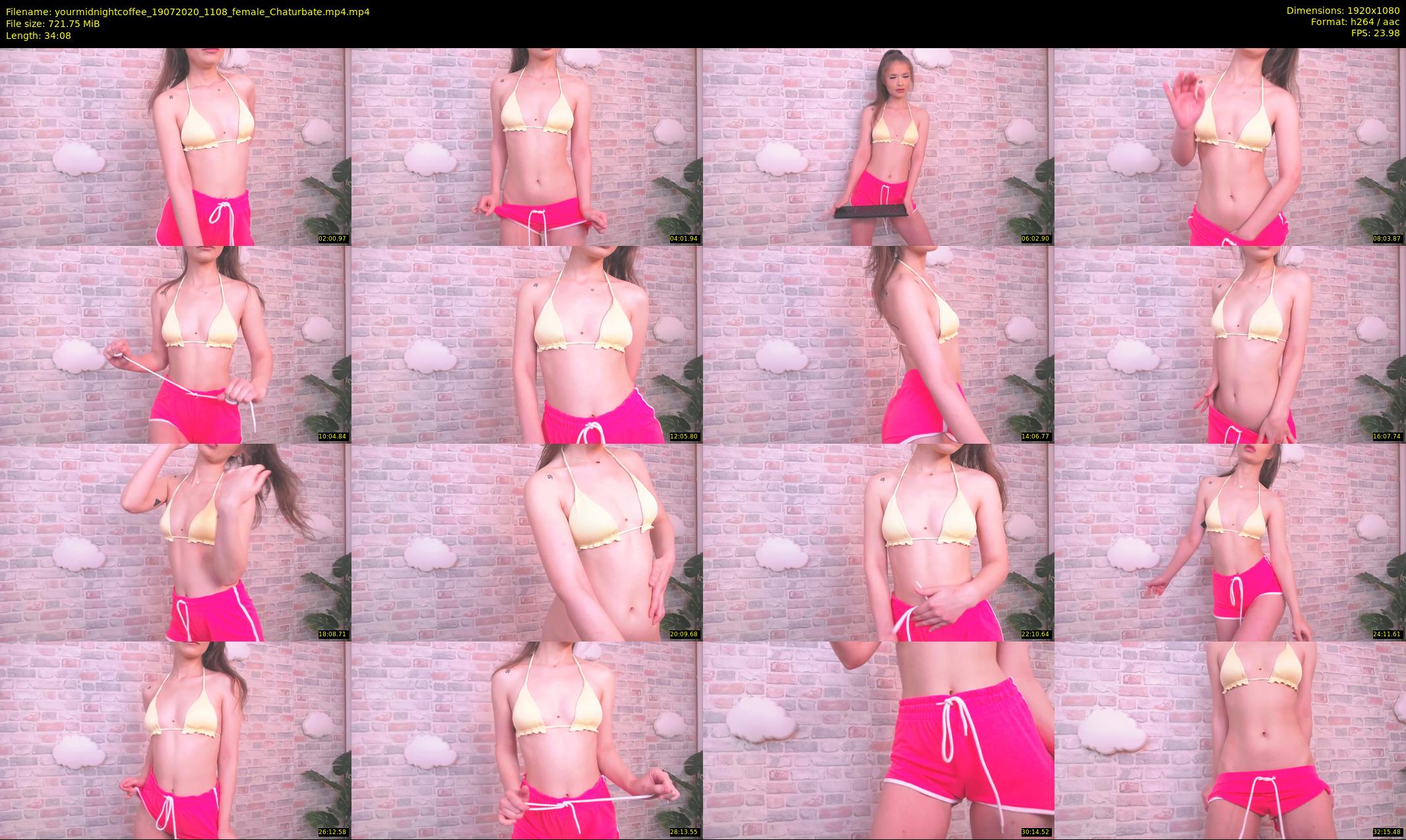 yourmidnightcoffee — 35 minute Chaturbate female cam show recording, 1080p, Jul 19, 2020