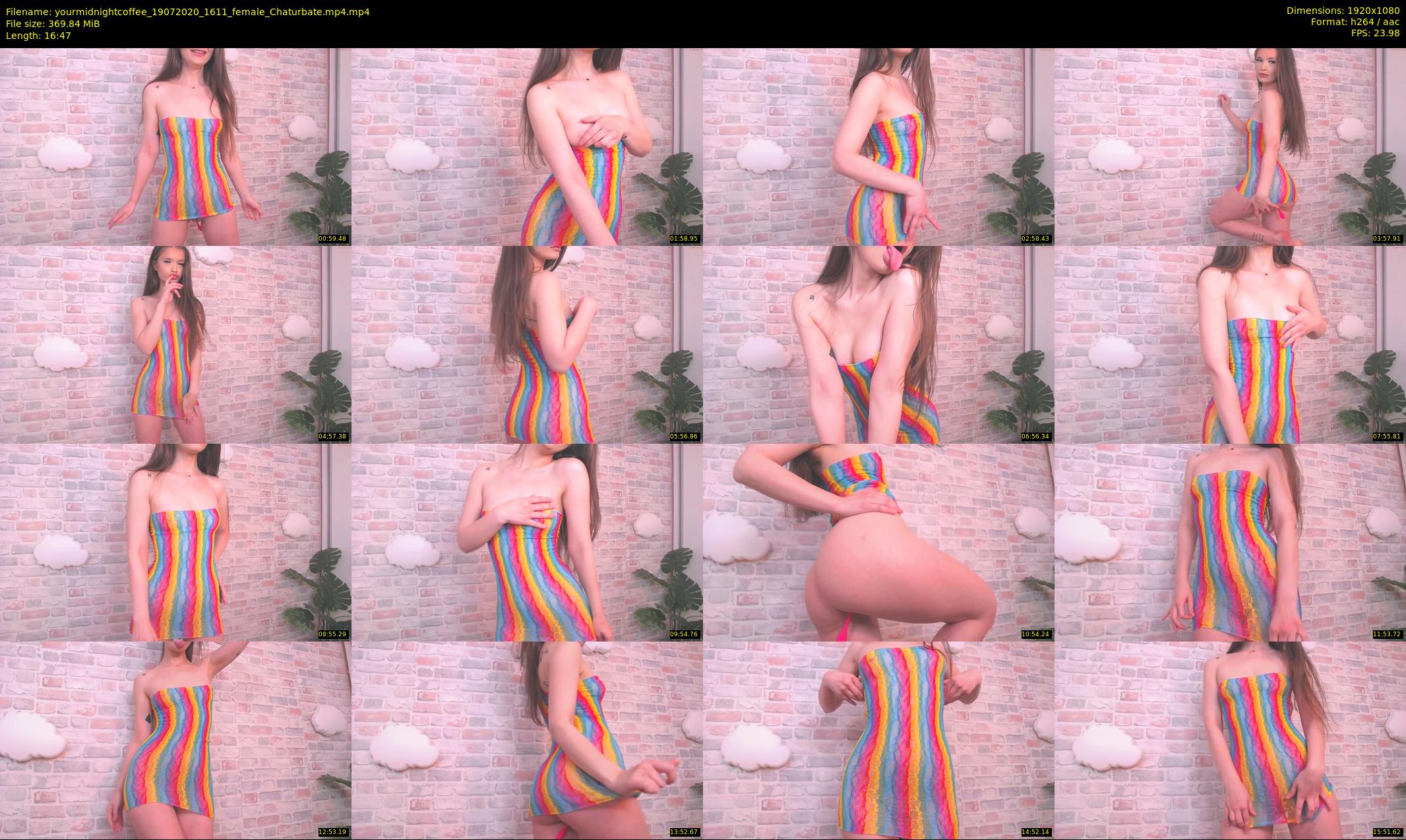 yourmidnightcoffee — 17 minute Chaturbate female cam show recording, 1080p, Jul 19, 2020