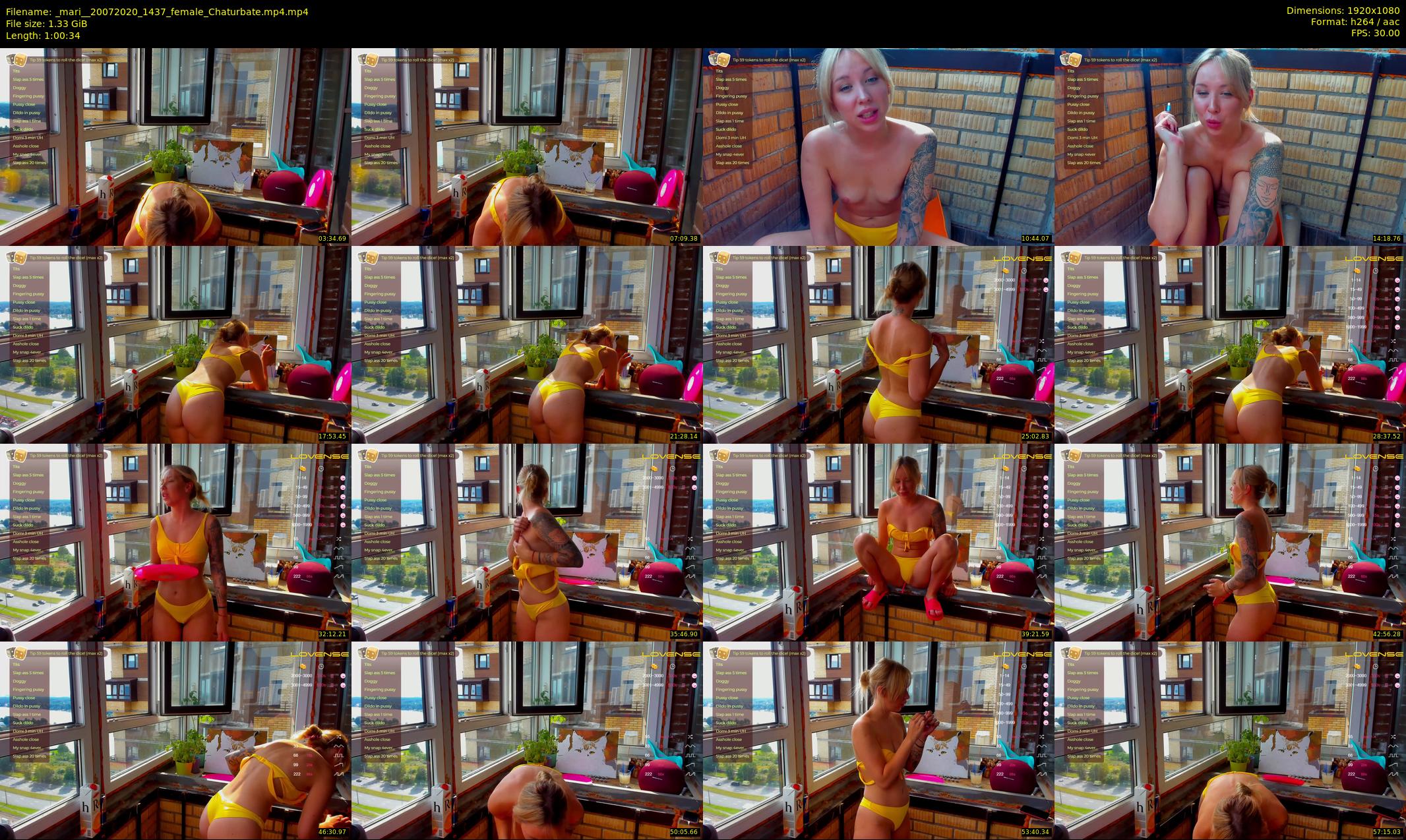 _mari_ — 61 minute Chaturbate female cam show recording, 1080p, Jul 20, 2020