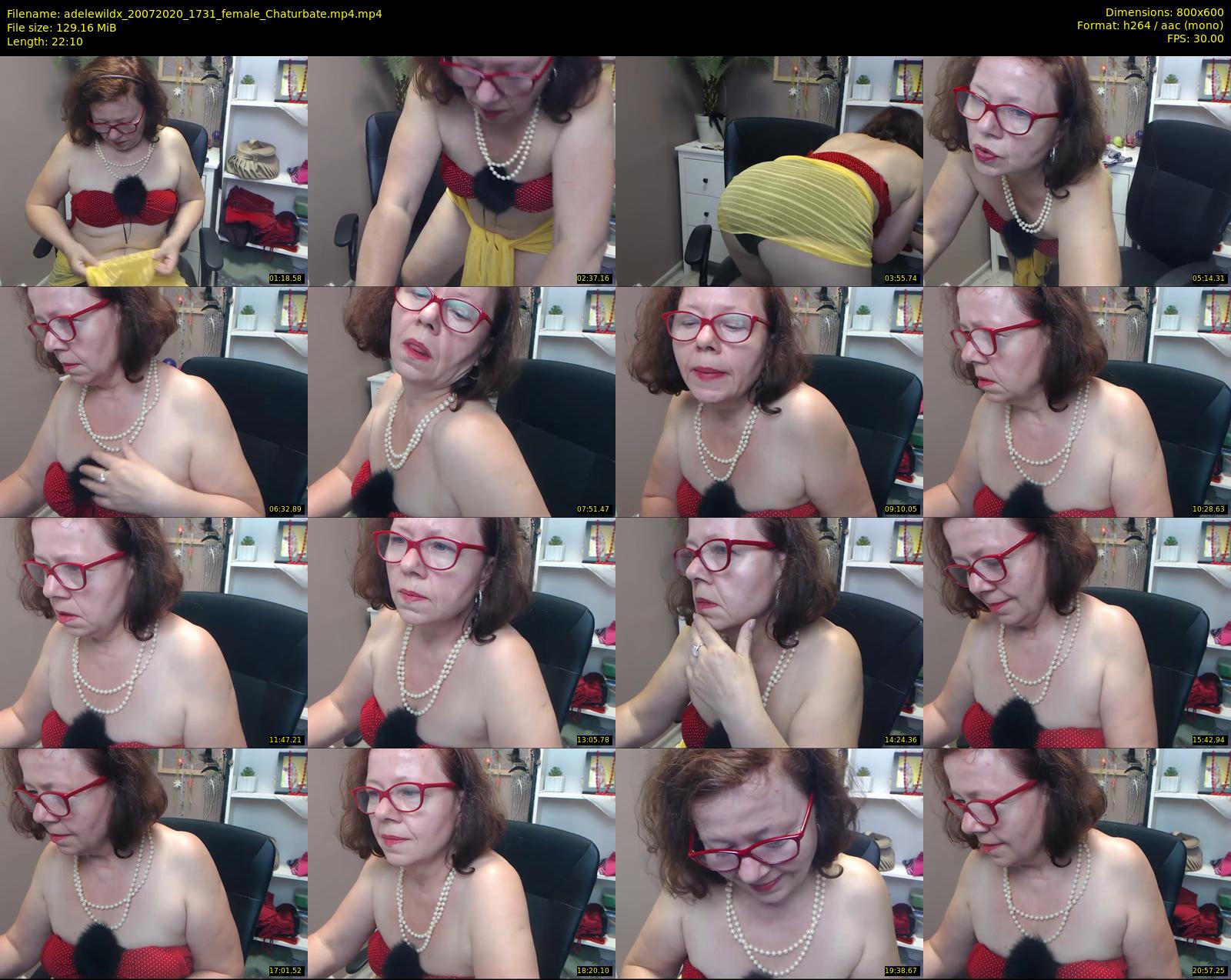adelewildx — 23 minute Chaturbate female cam show recording, 480p, Jul 20, 2020