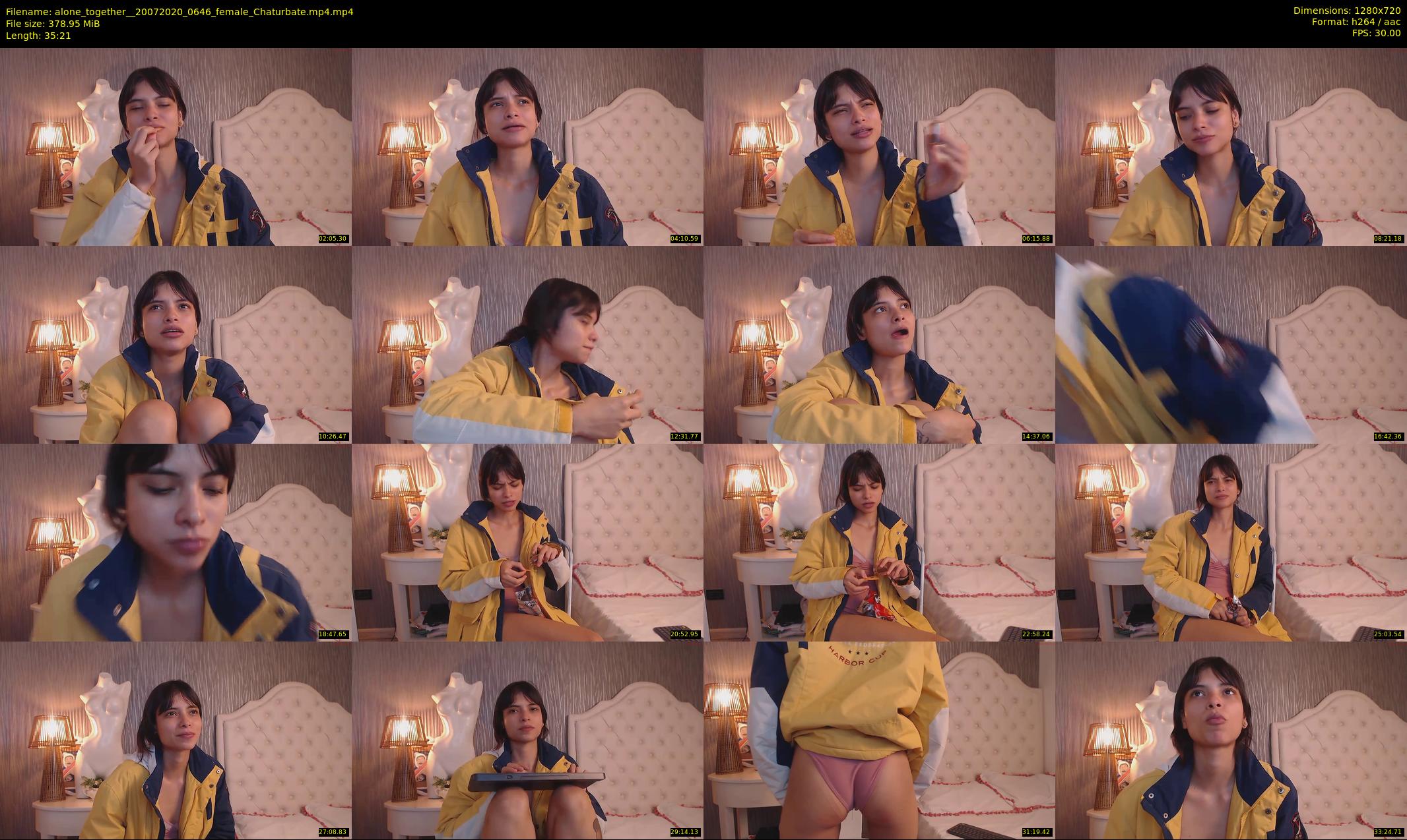 alone_together_ — 36 minute Chaturbate female cam show recording, 720p, Jul 20, 2020