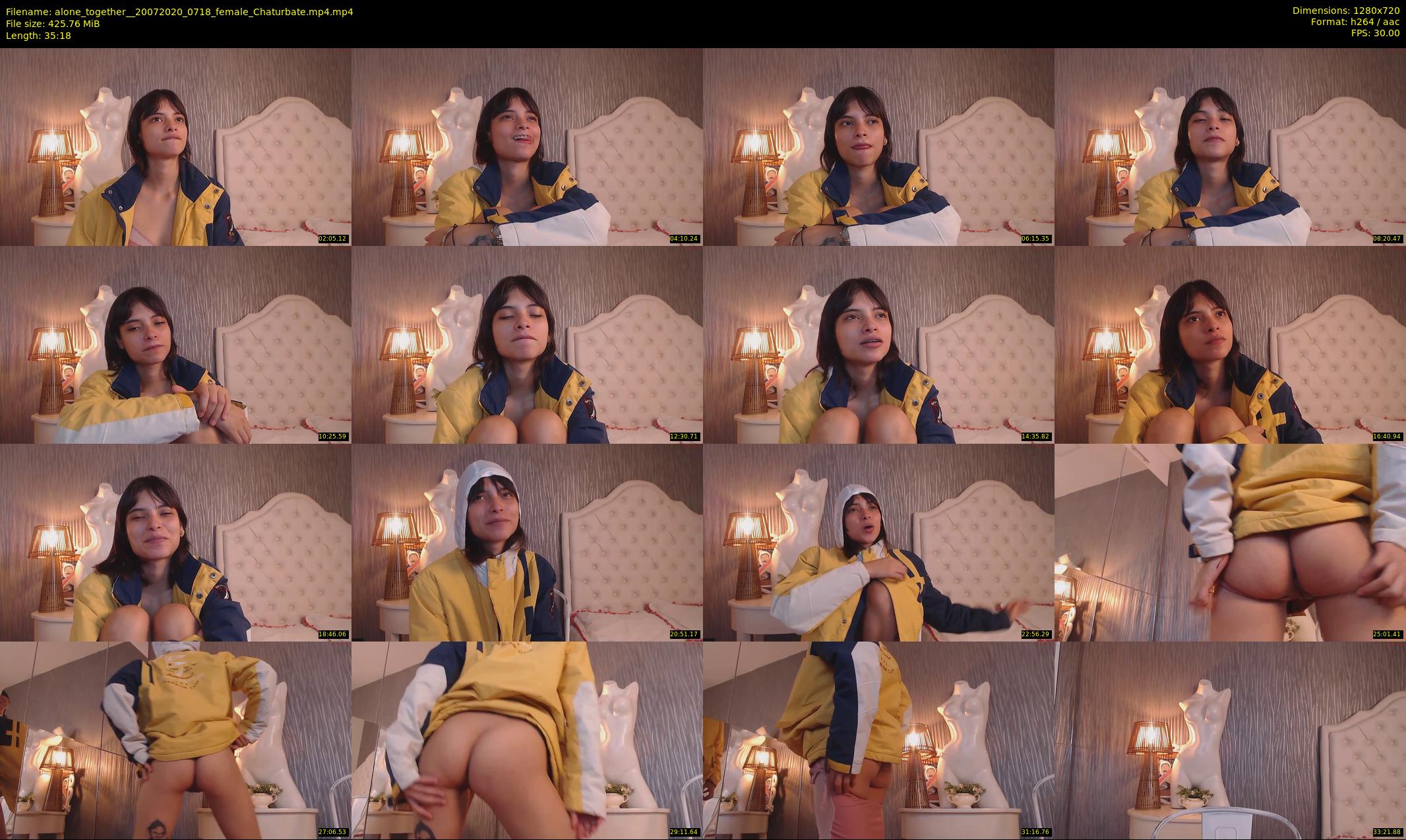 alone_together_ — 36 minute Chaturbate female cam show recording, 720p, Jul 20, 2020