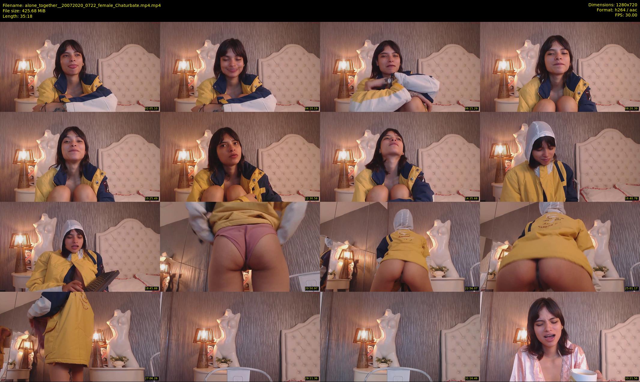 alone_together_ — 36 minute Chaturbate female cam show recording, 720p, Jul 20, 2020