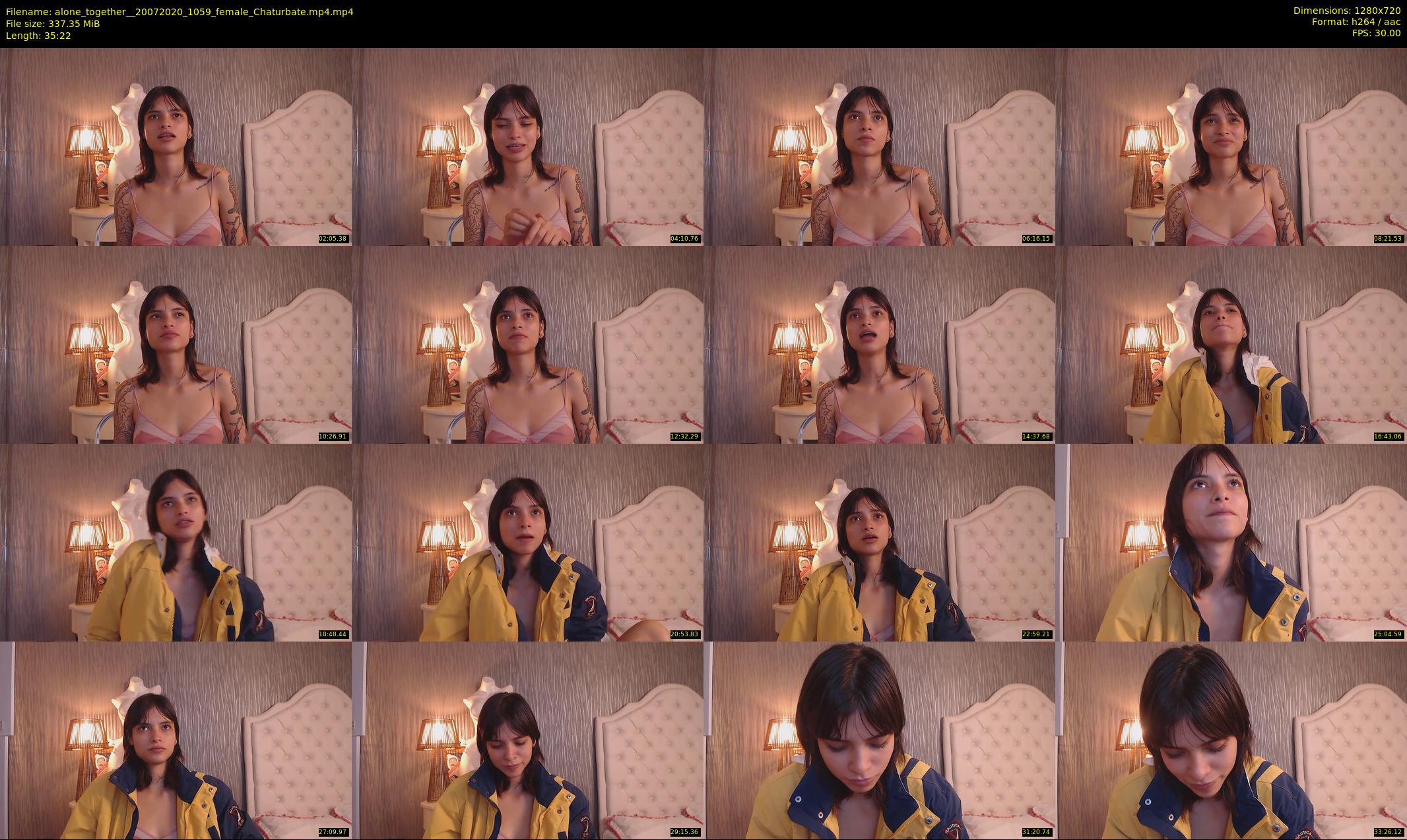 alone_together_ — 36 minute Chaturbate female cam show recording, 720p, Jul 20, 2020
