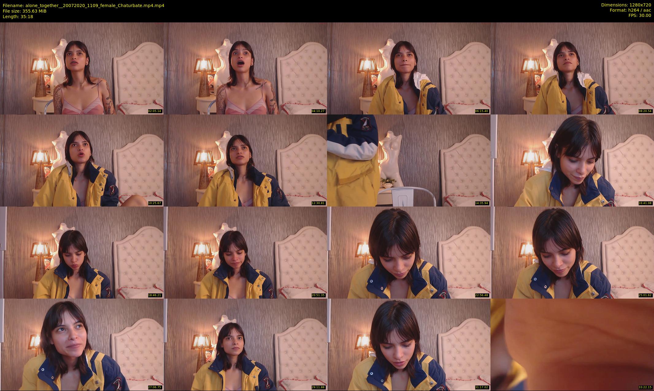 alone_together_ — 36 minute Chaturbate female cam show recording, 720p, Jul 20, 2020