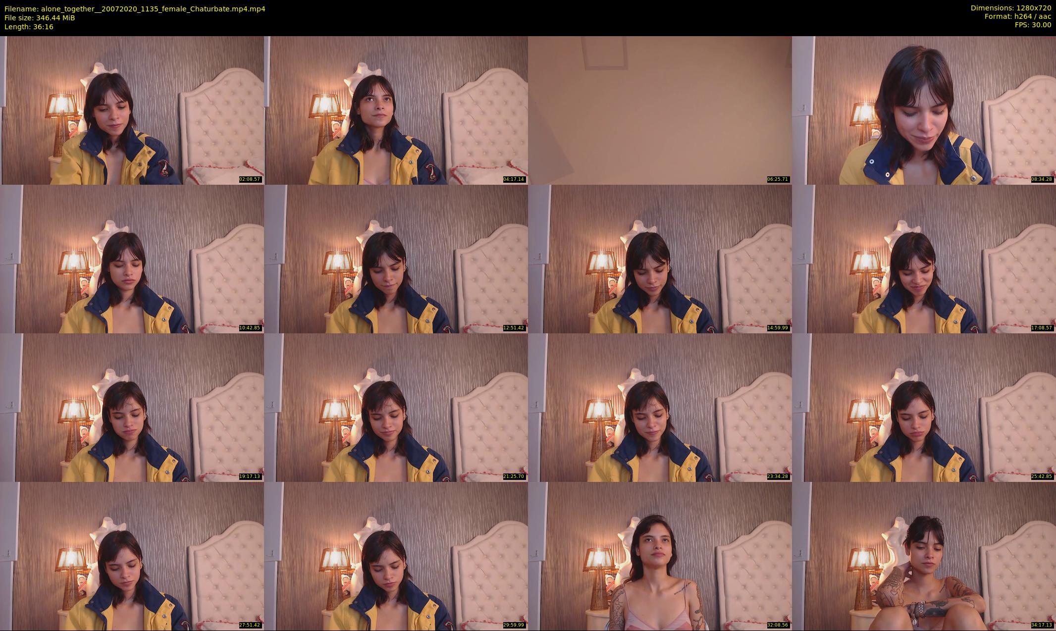alone_together_ — 37 minute Chaturbate female cam show recording, 720p, Jul 20, 2020