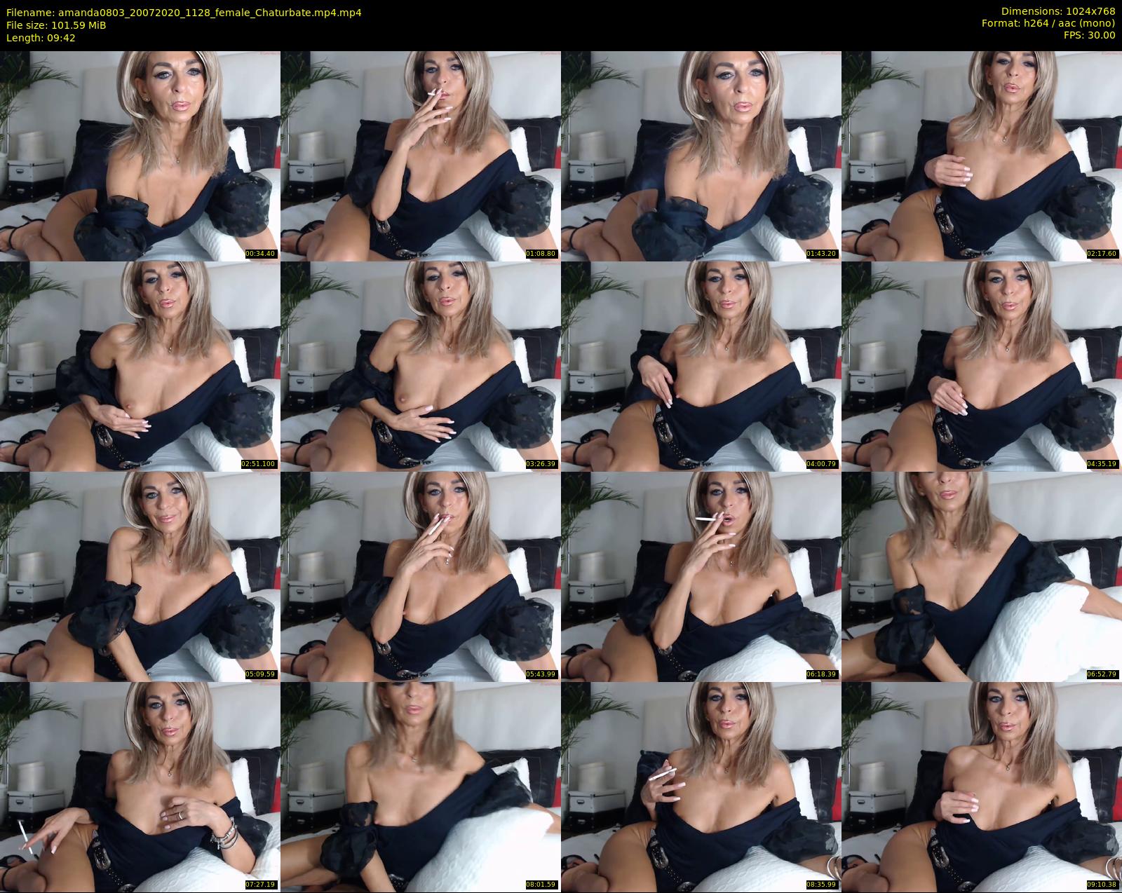 amanda0803 — 10 minute Chaturbate female cam show recording, 720p, Jul 20, 2020