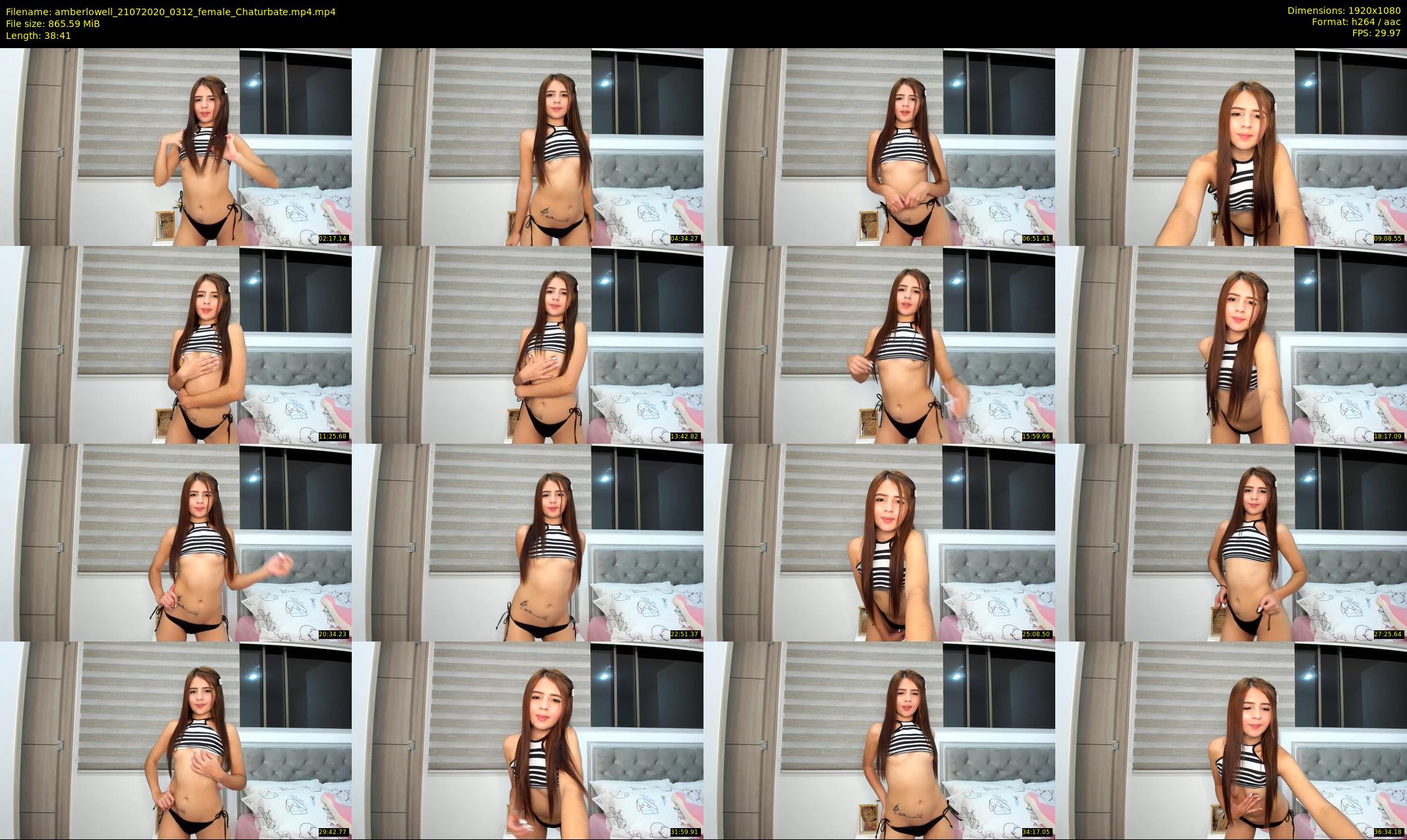 amberlowell — 39 minute Chaturbate female cam show recording, 1080p, Jul 21, 2020