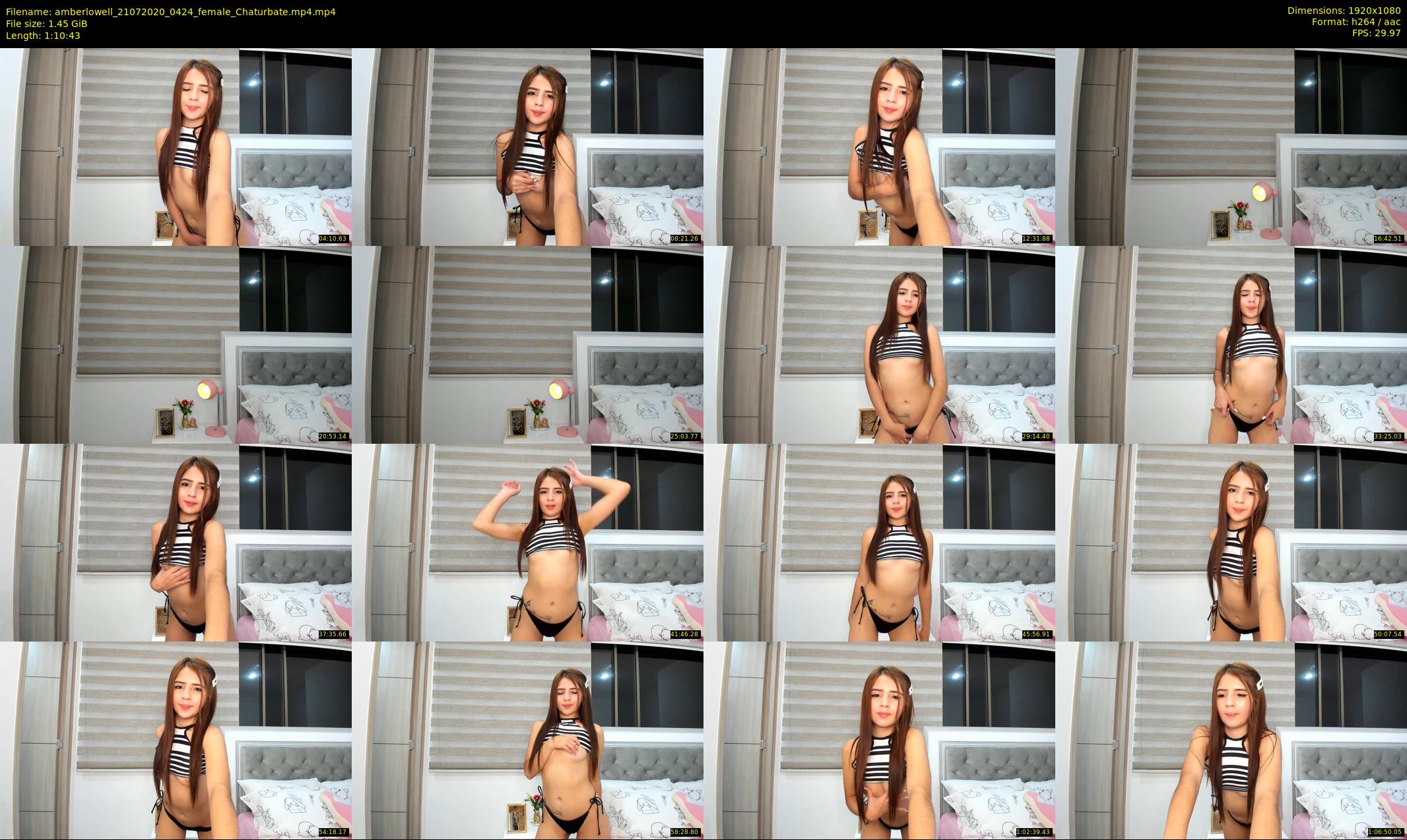 amberlowell — 71 minute Chaturbate female cam show recording, 1080p, Jul 21, 2020