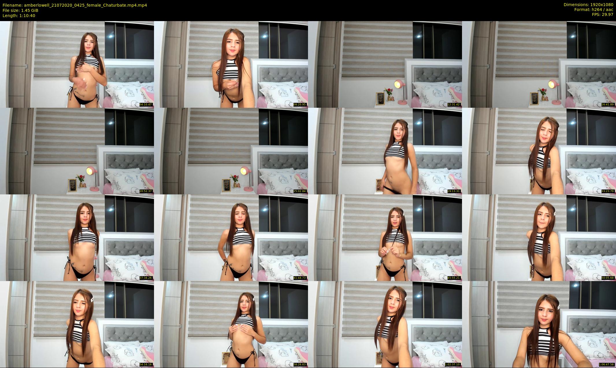 amberlowell — 71 minute Chaturbate female cam show recording, 1080p, Jul 21, 2020
