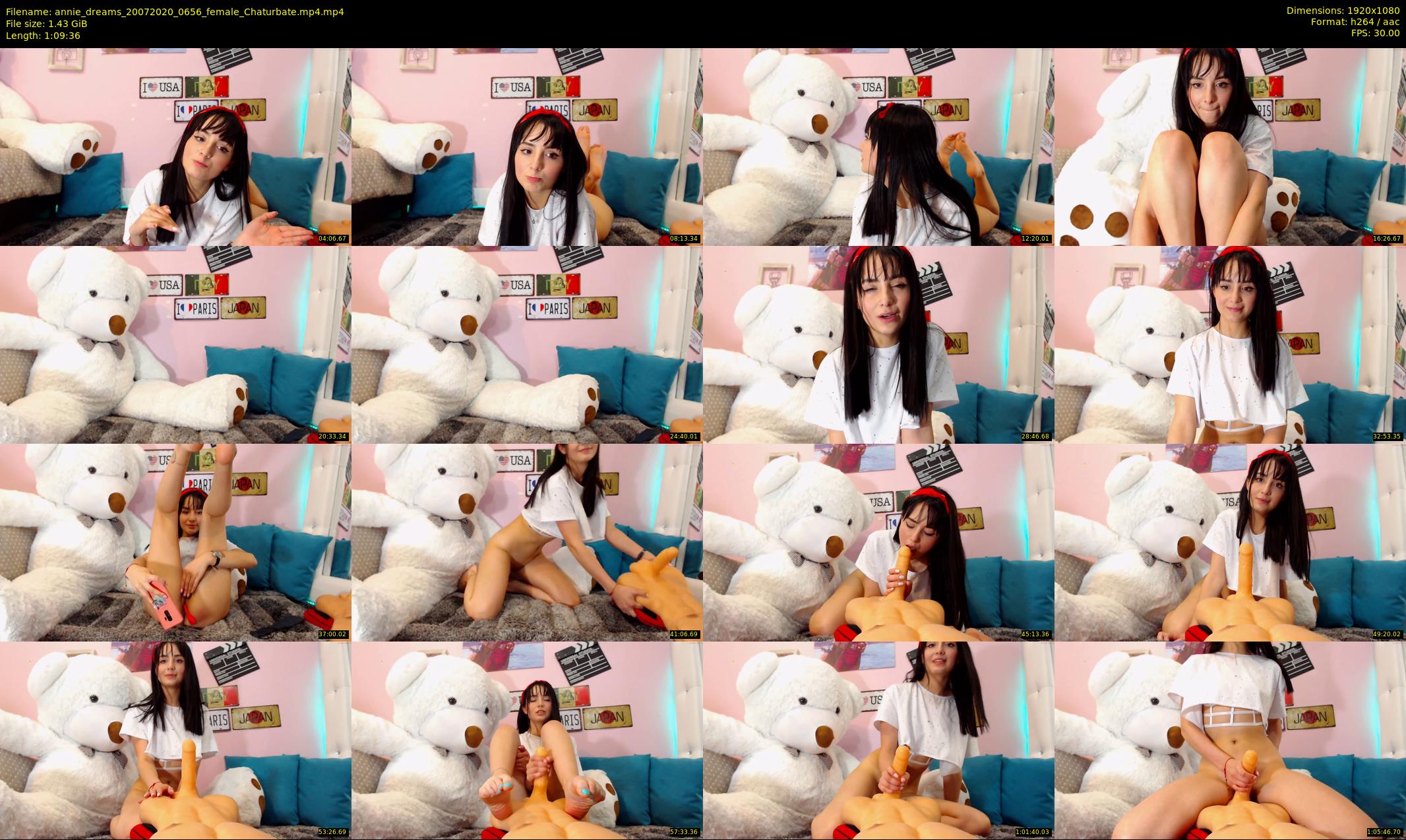 annie_dreams — 70 minute Chaturbate female cam show recording, 1080p, Jul 20, 2020