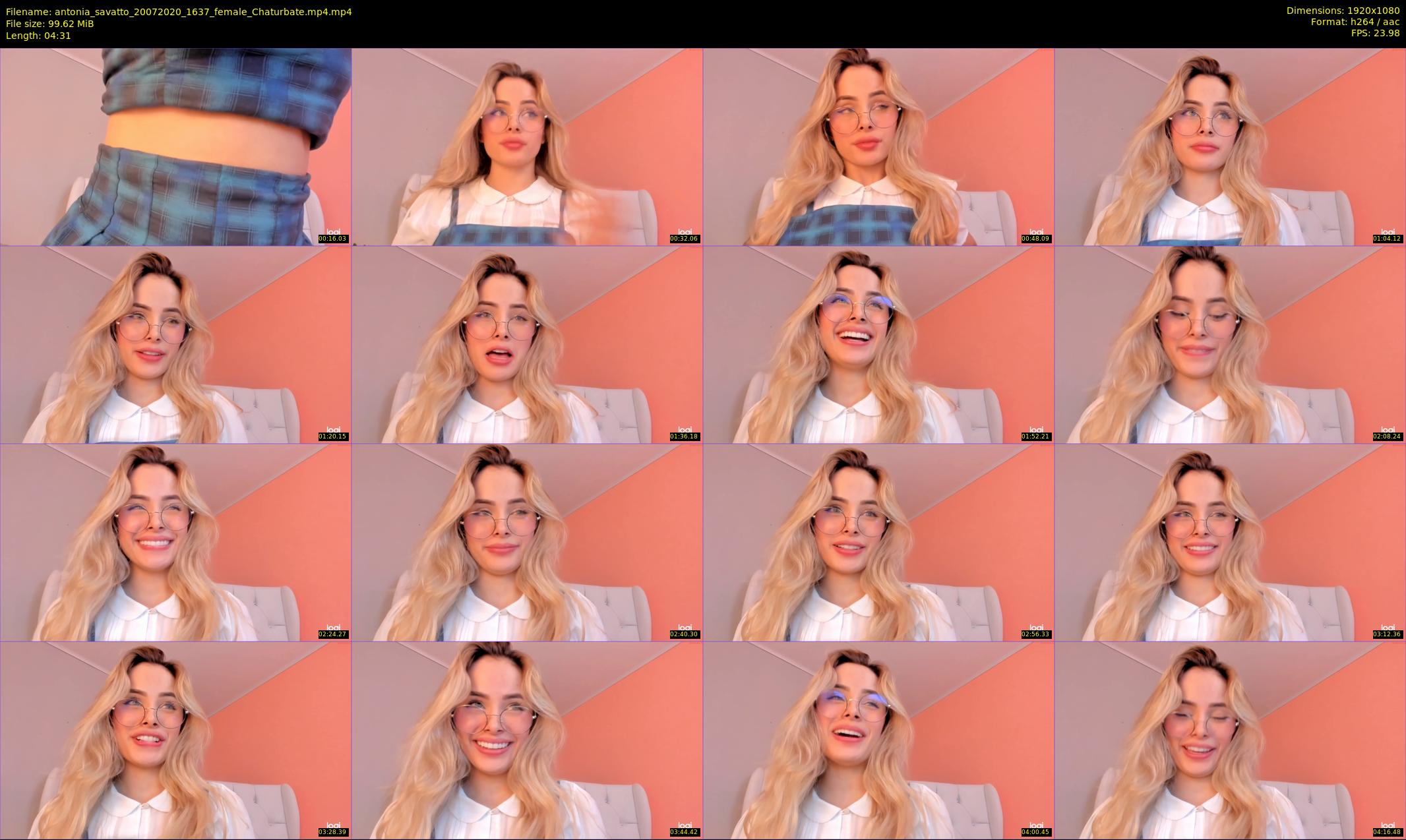 antonia_savatto — 5 minute Chaturbate female cam show recording, 1080p, Jul 20, 2020