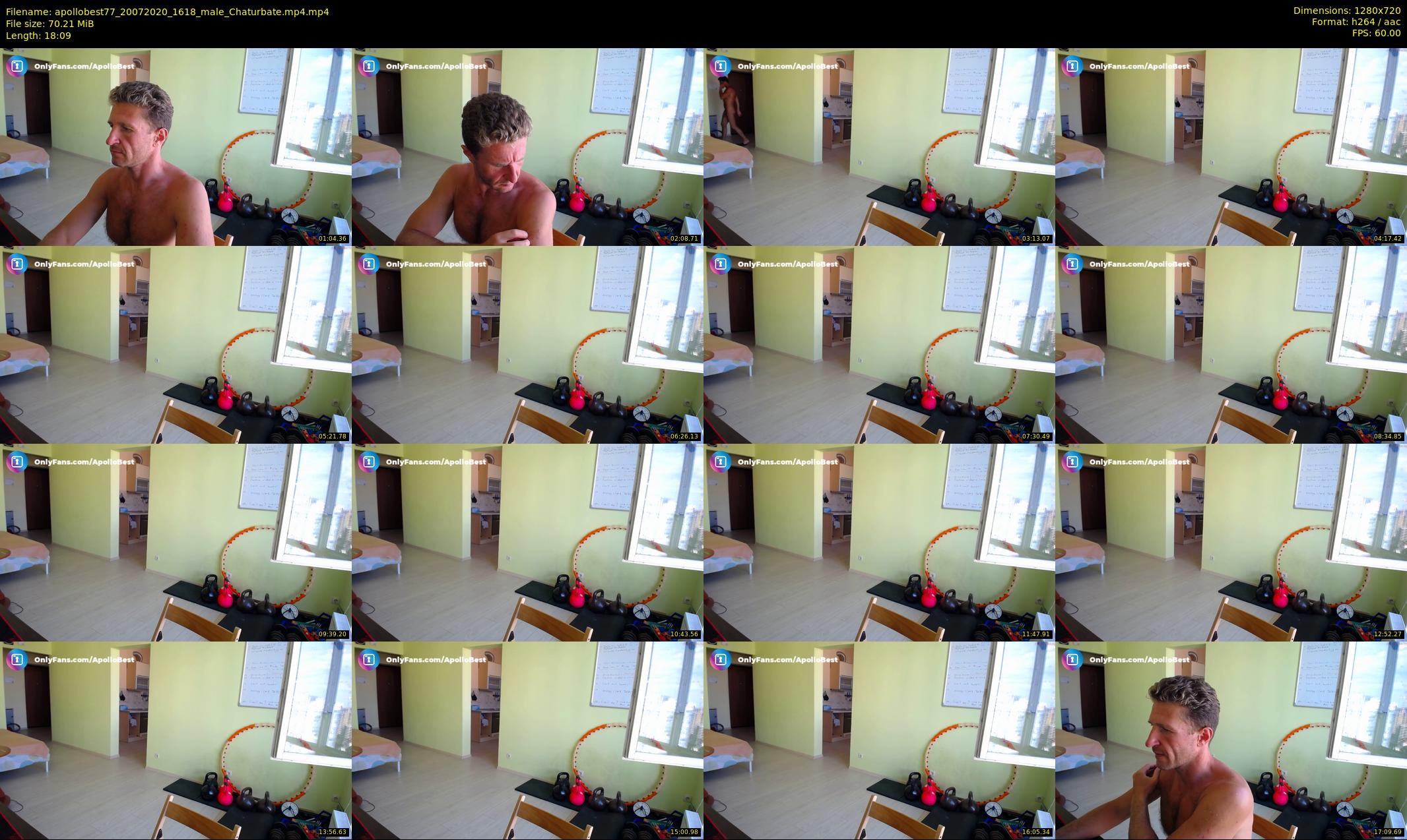 apollobest77 — 19 minute Chaturbate male cam show recording, 720p, Jul 20, 2020