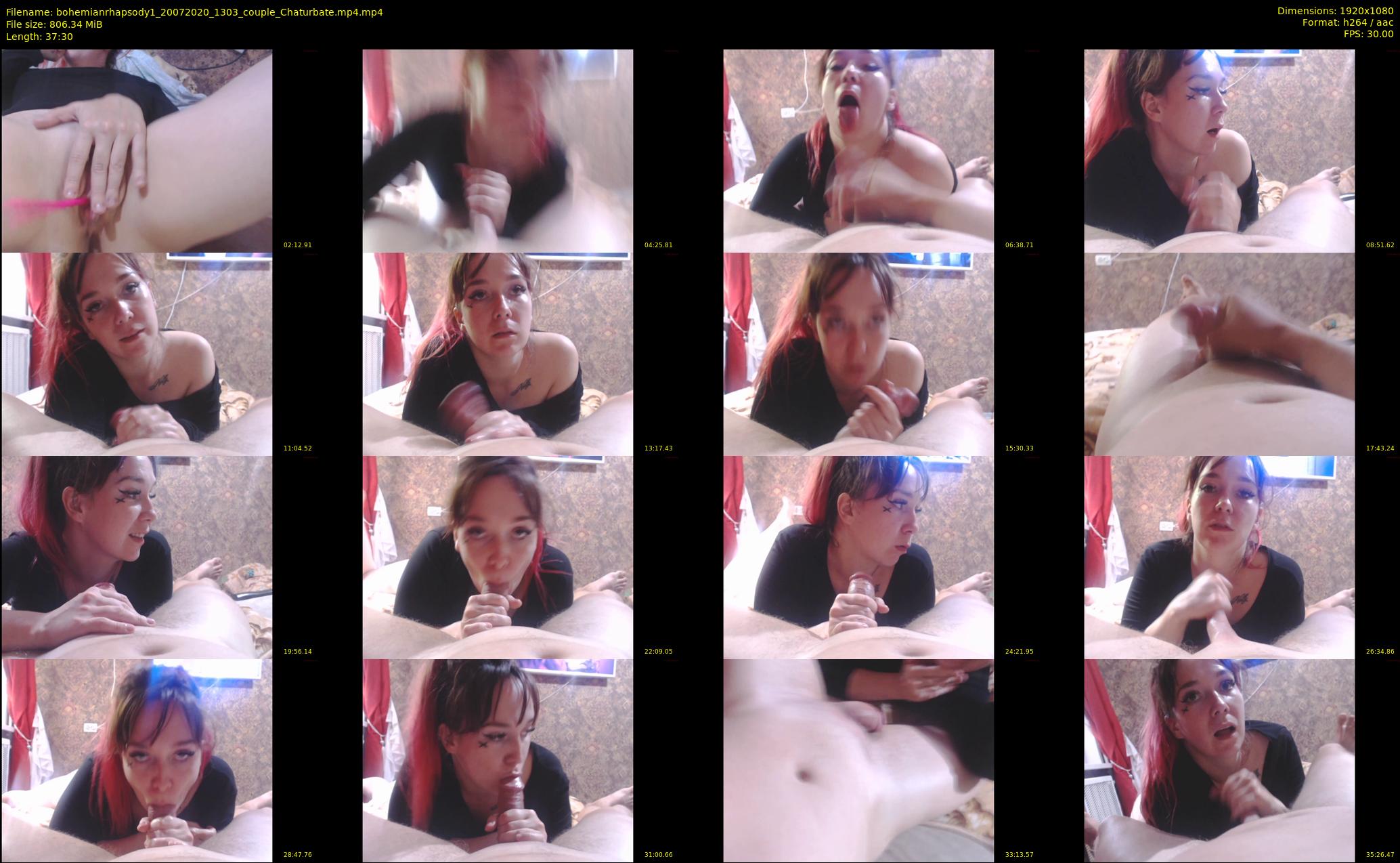 bohemianrhapsody1 — 38 minute Chaturbate couple cam show recording, 1080p, Jul 20, 2020