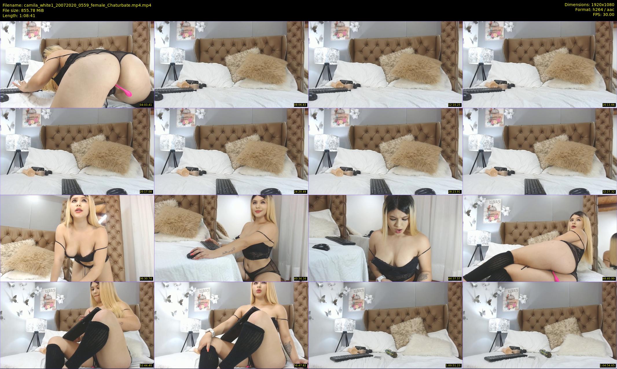 camila_white1 — 69 minute Chaturbate female cam show recording, 1080p, Jul 20, 2020