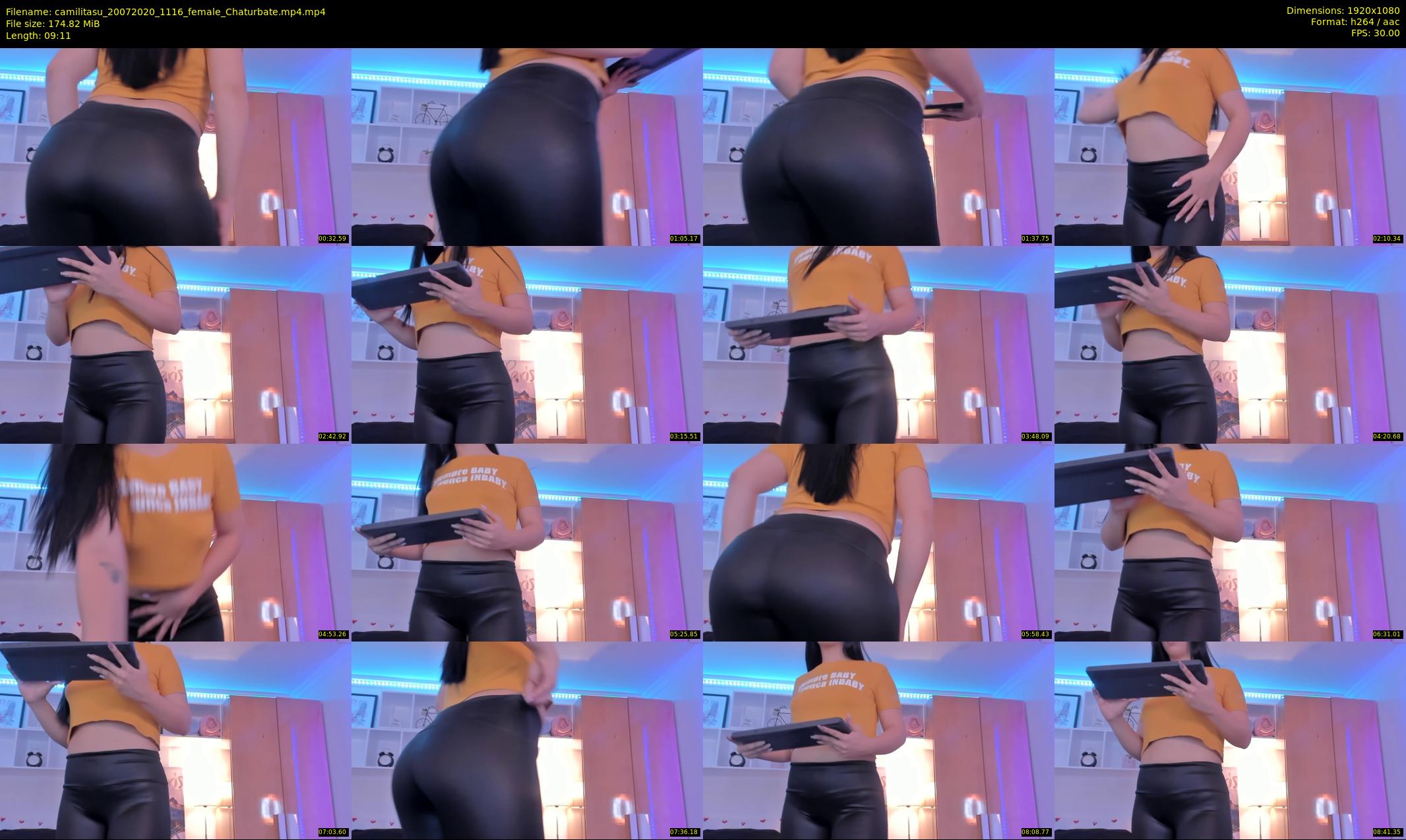 camilitasu — 10 minute Chaturbate female cam show recording, 1080p, Jul 20, 2020