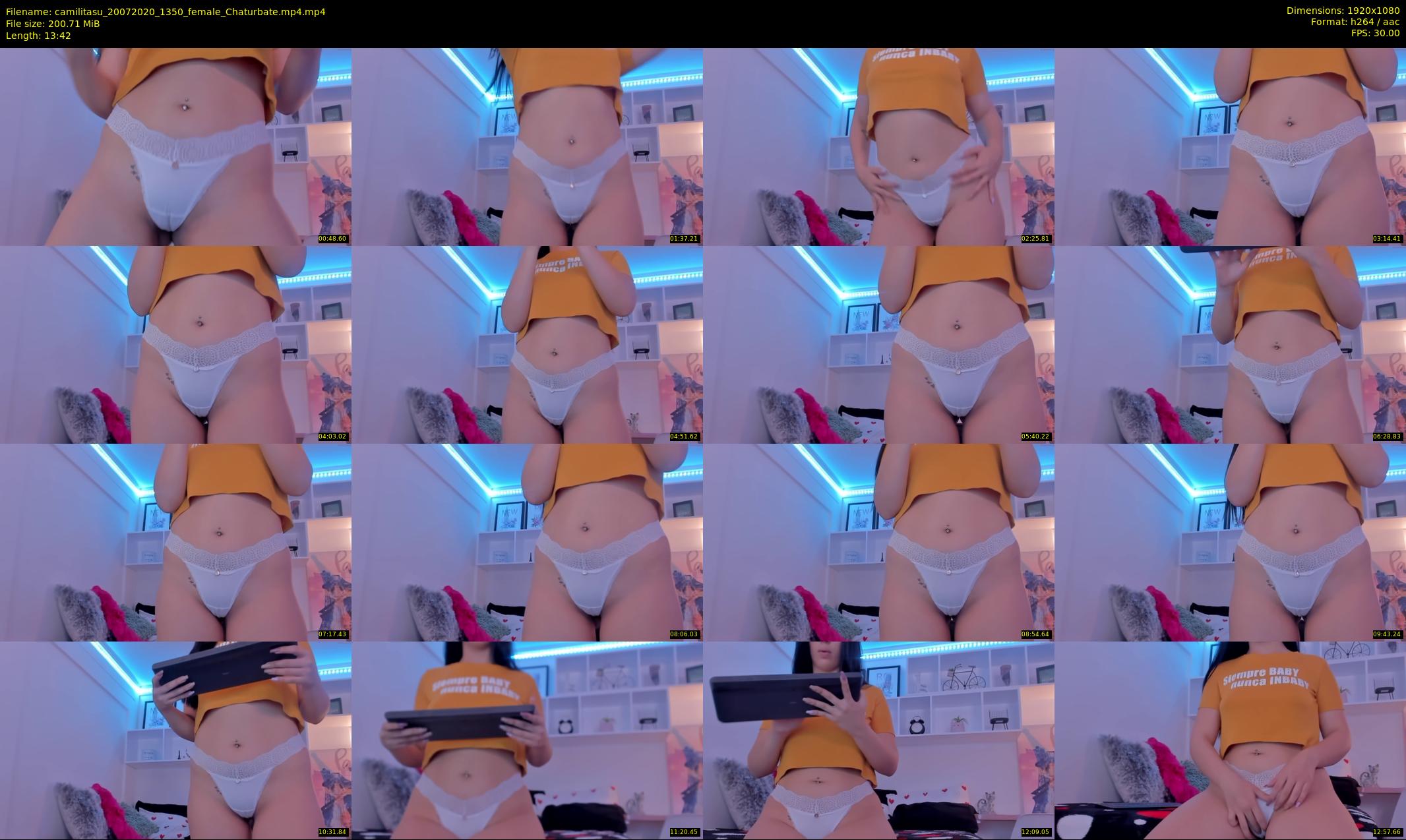 camilitasu — 14 minute Chaturbate female cam show recording, 1080p, Jul 20, 2020