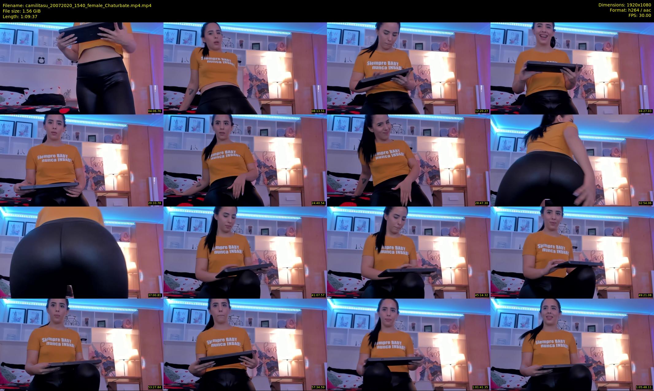 camilitasu — 70 minute Chaturbate female cam show recording, 1080p, Jul 20, 2020