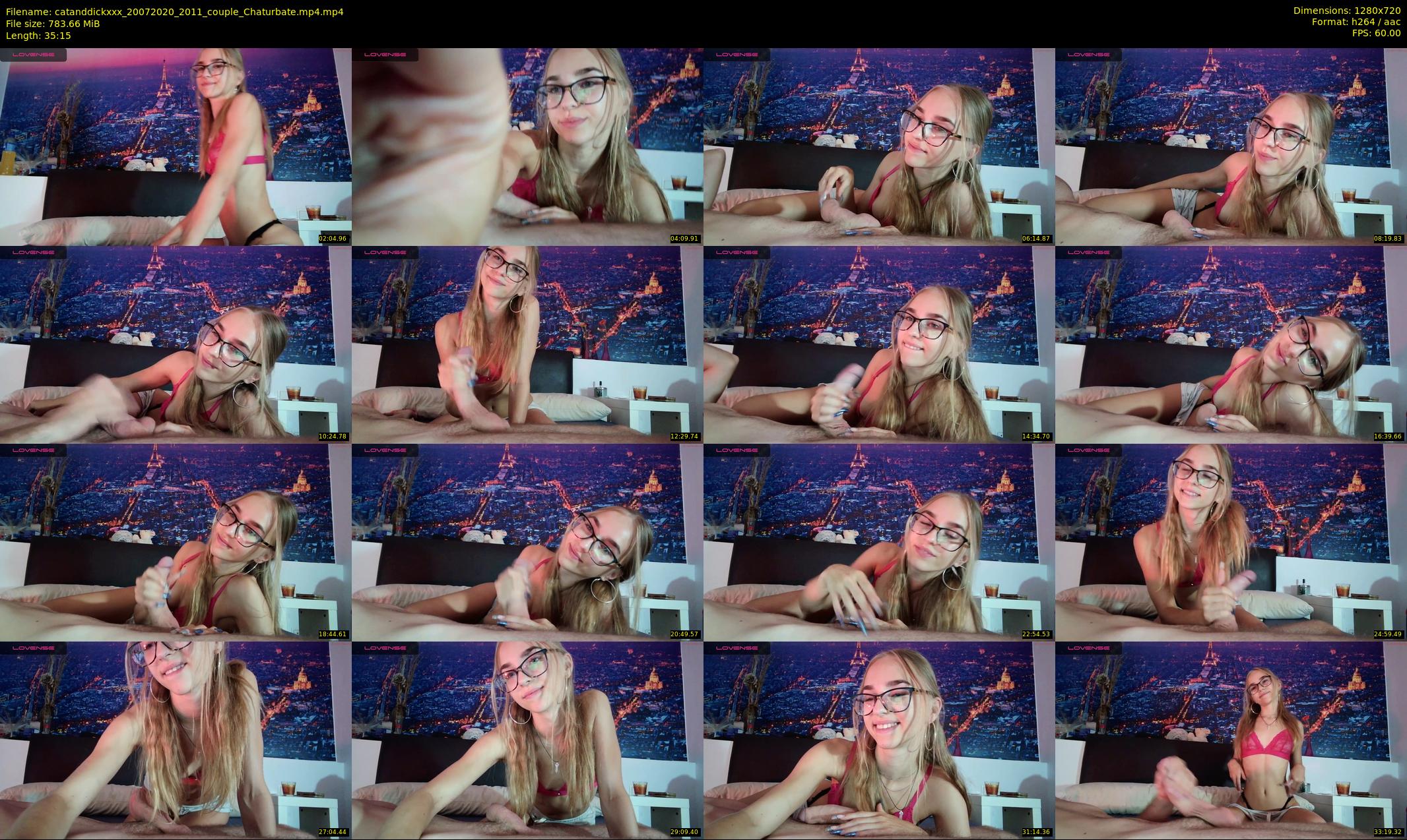 catanddickxxx — 36 minute Chaturbate couple cam show recording, 720p, Jul 20, 2020
