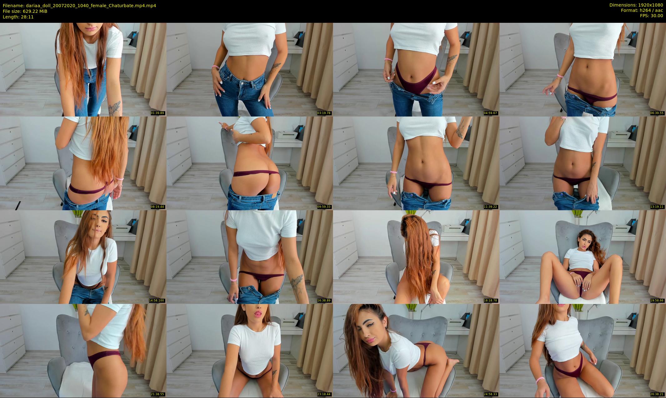 dariaa_doll — 29 minute Chaturbate female cam show recording, 1080p, Jul 20, 2020
