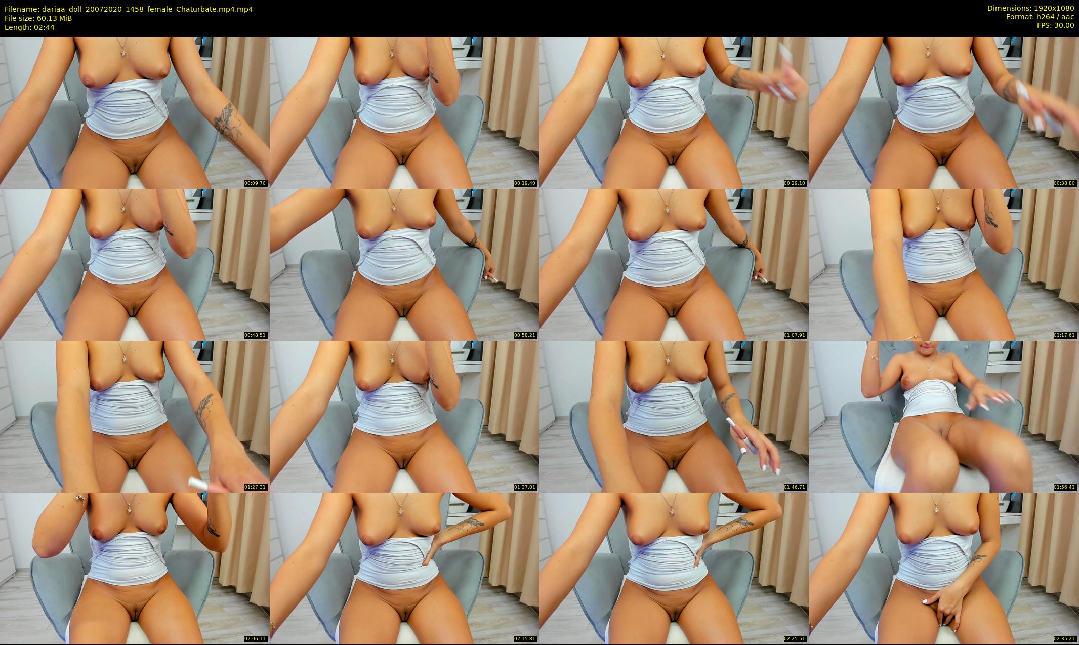 dariaa_doll — 3 minute Chaturbate female cam show recording, 1080p, Jul 20, 2020