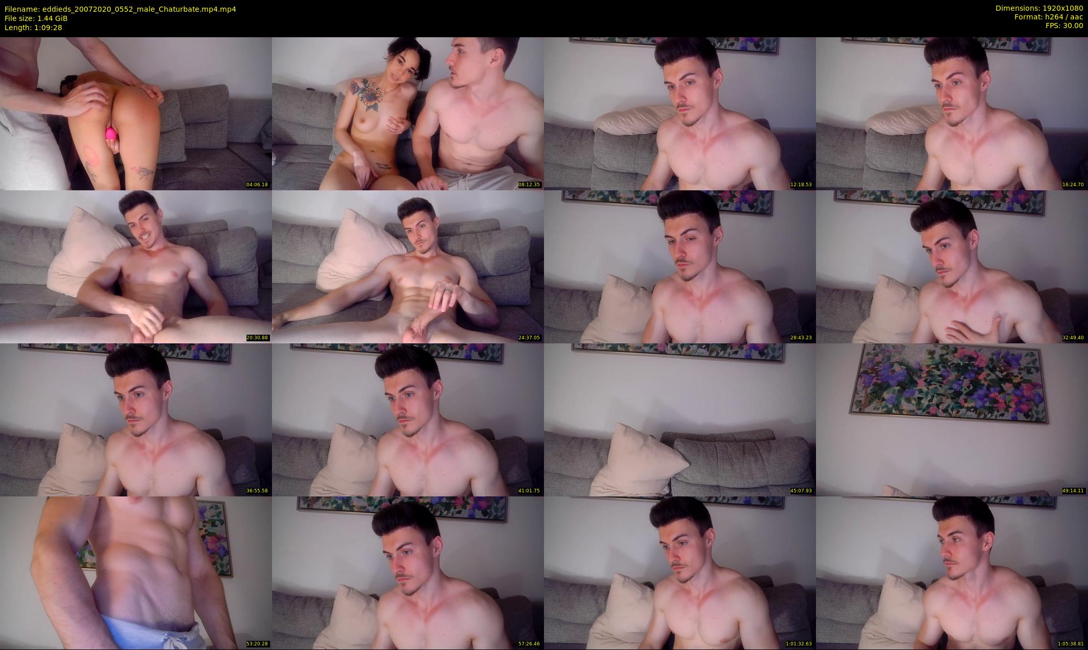 eddieds — 70 minute Chaturbate male cam show recording, 1080p, Jul 20, 2020