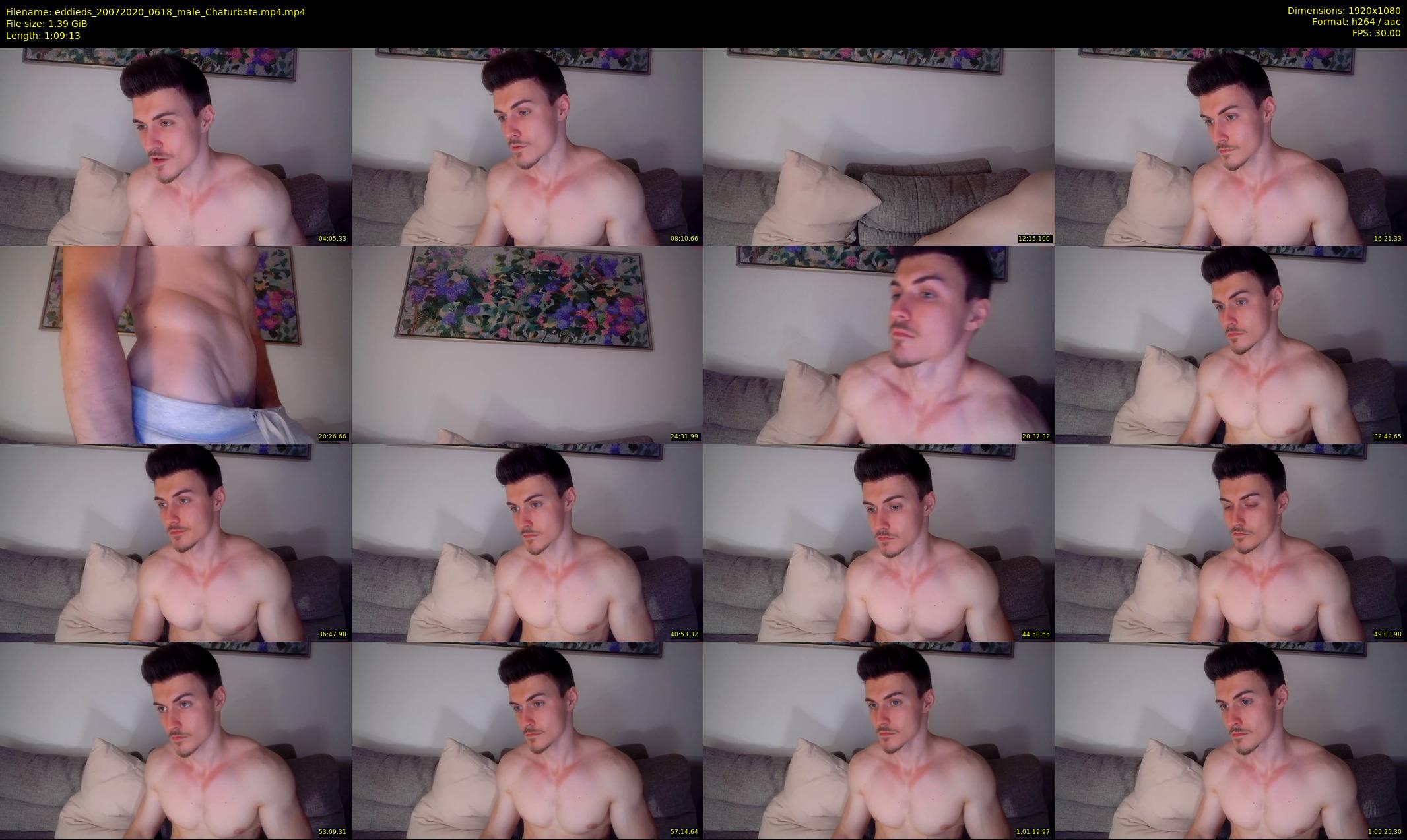 eddieds — 70 minute Chaturbate male cam show recording, 1080p, Jul 20, 2020
