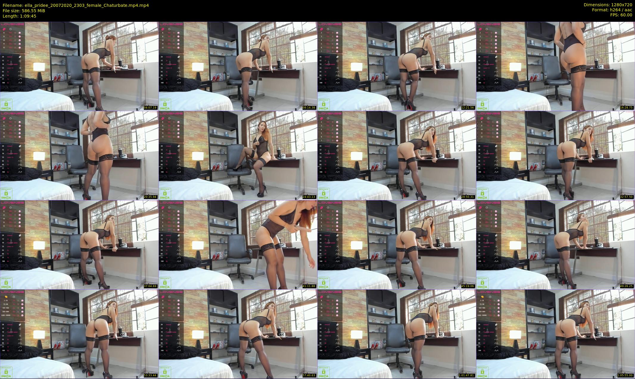 ella_pridee — 70 minute Chaturbate female cam show recording, 720p, Jul 20, 2020
