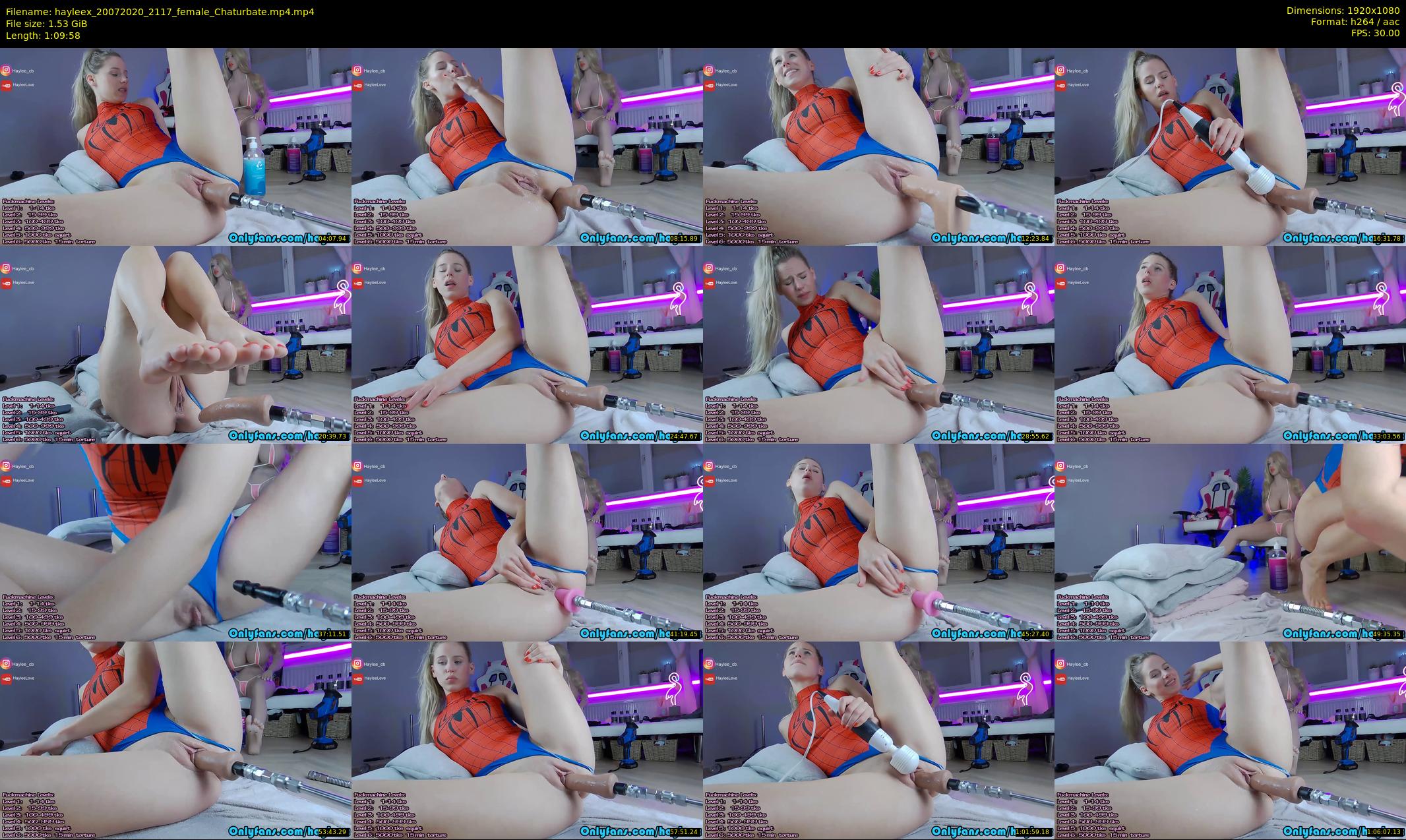 hayleex — 70 minute Chaturbate female cam show recording, 1080p, Jul 20, 2020