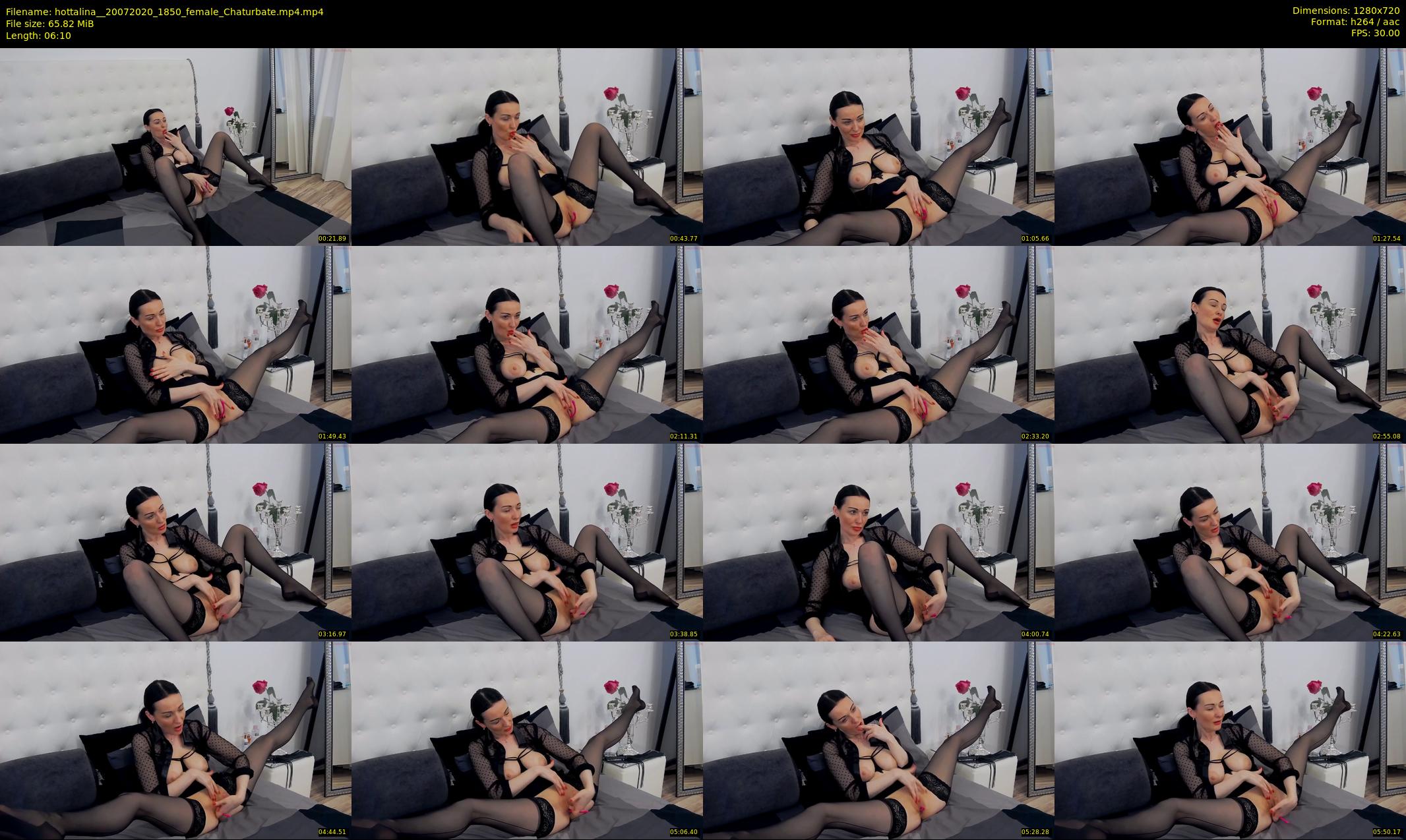 hottalina_ — 7 minute Chaturbate female cam show recording, 720p, Jul 20, 2020