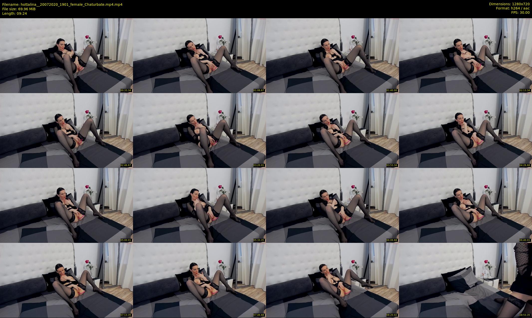 hottalina_ — 10 minute Chaturbate female cam show recording, 720p, Jul 20, 2020
