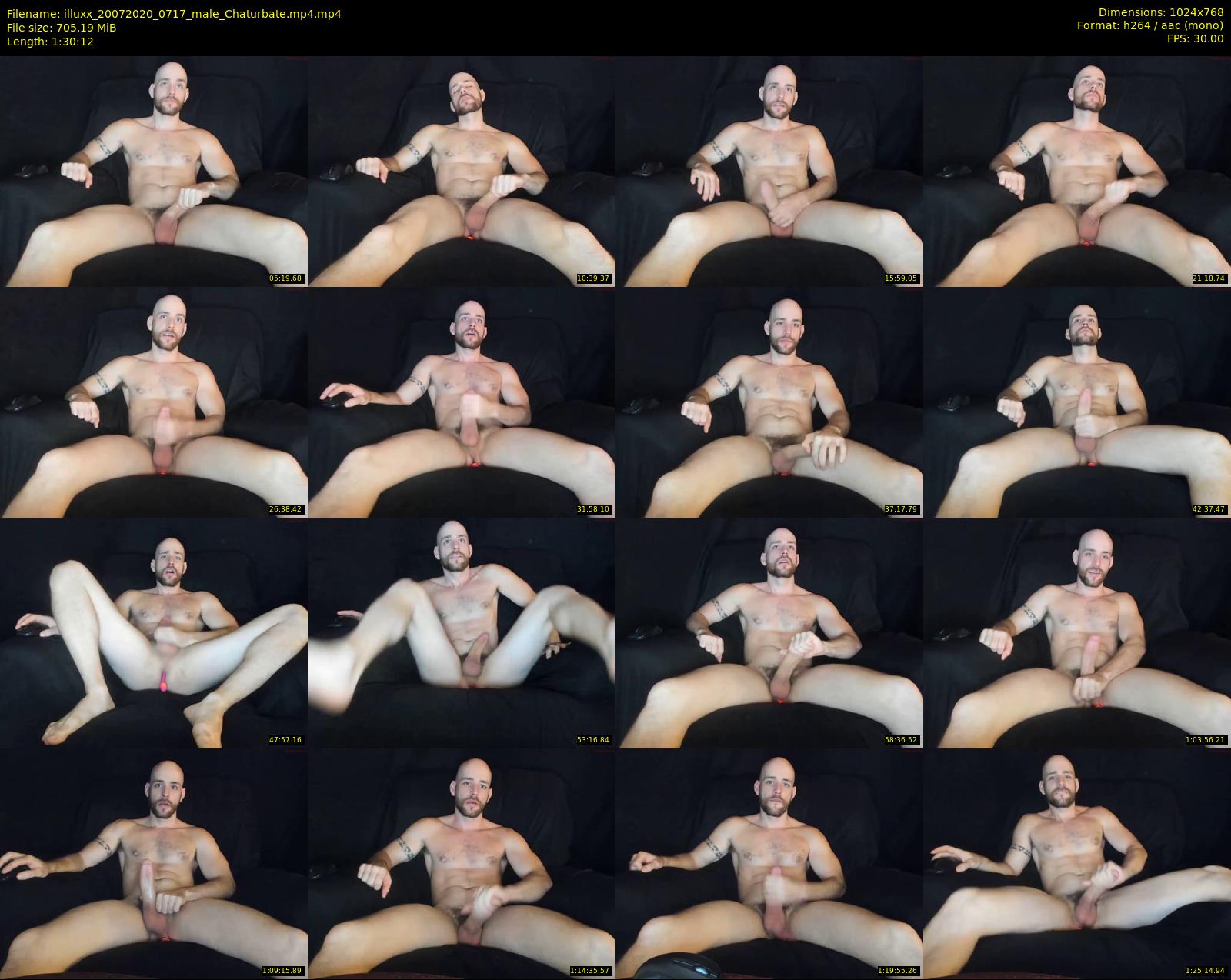 illuxx — 91 minute Chaturbate male cam show recording, 720p, Jul 20, 2020
